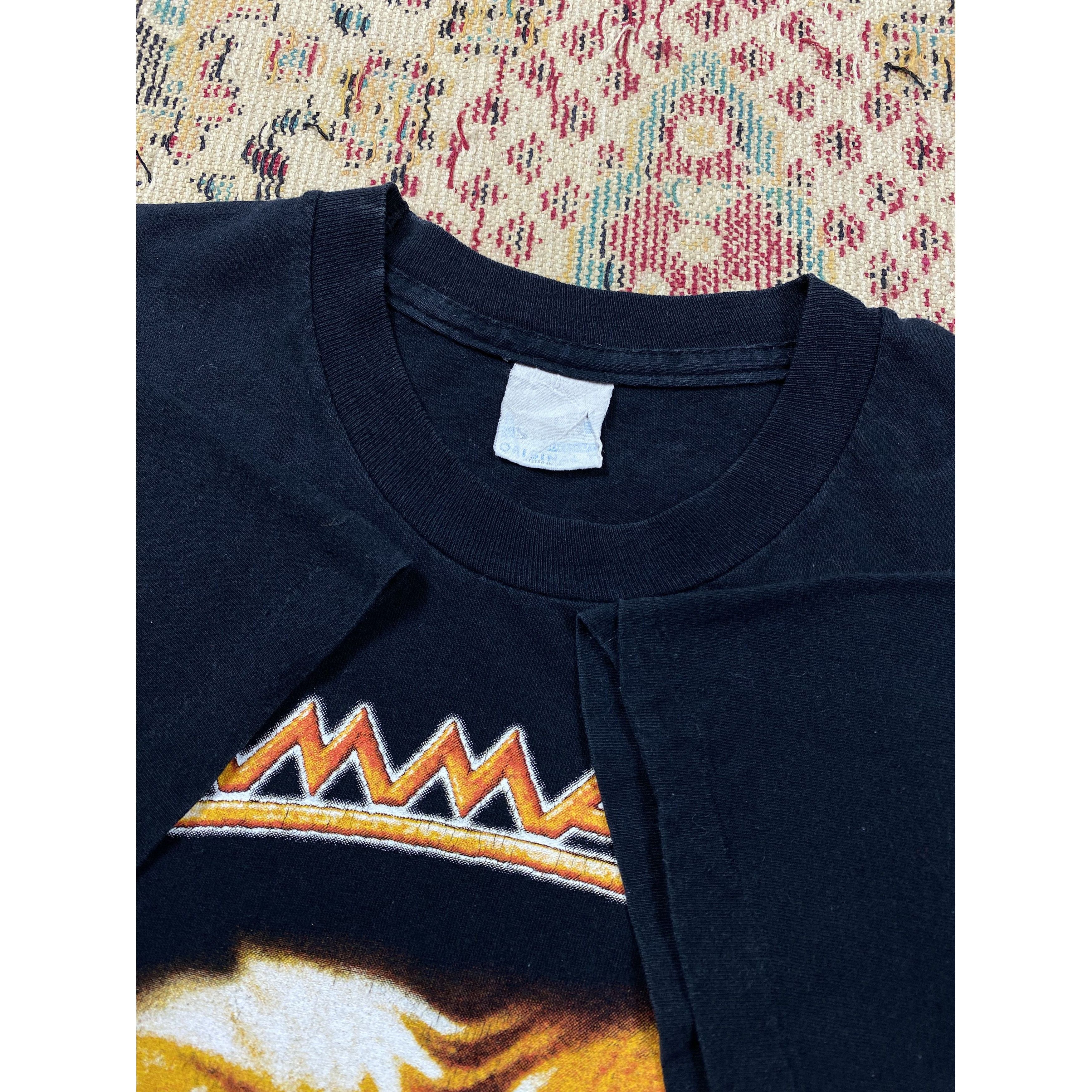 Band Tees Gamma Ray Rebellion in Dreamland 90s T Shirt 4684AC Size US L / EU 52-54 / 3 - 3 Thumbnail