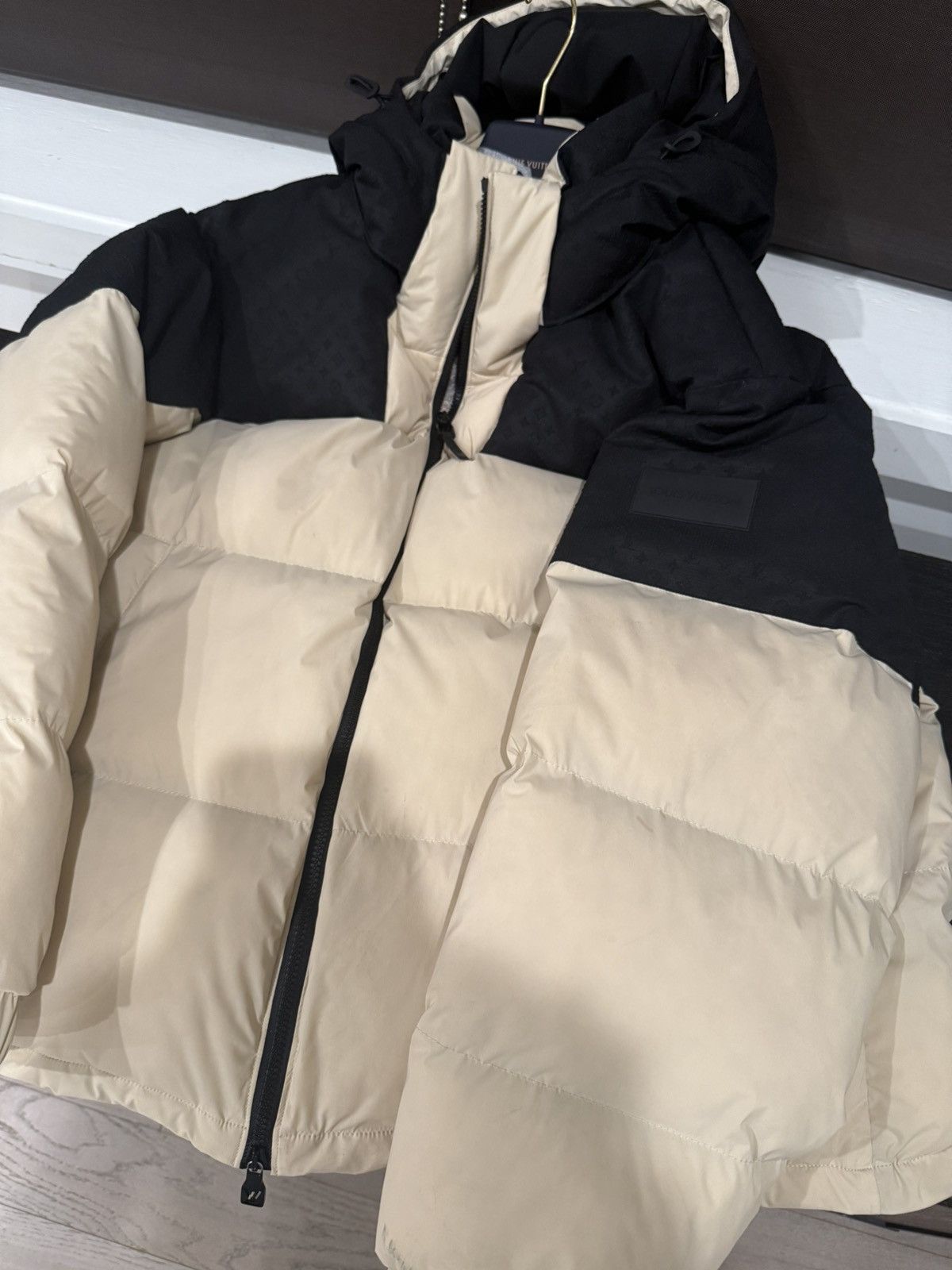 Louis Vuitton Placed Monogram Ecodown Blouson| LOUIS VUITTON COAT Size US XXL / EU 58 / 5 - 2 Thumbnail