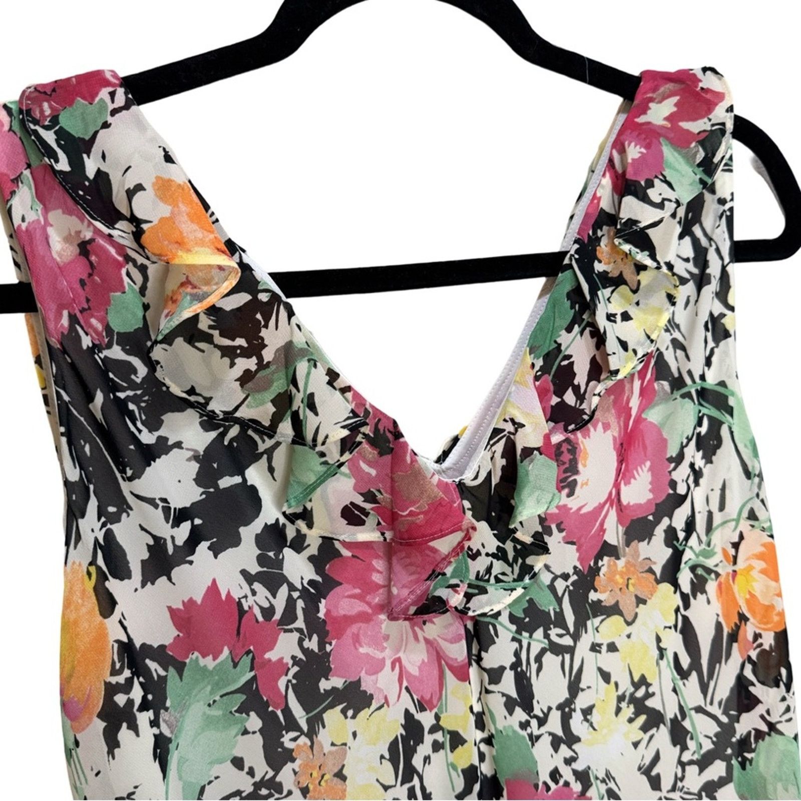 Ralph Lauren Ralph Lauren Floral Sleeveless Tiered Dress Size 14 Size XL / US 12-14 / IT 48-50 - 4 Thumbnail