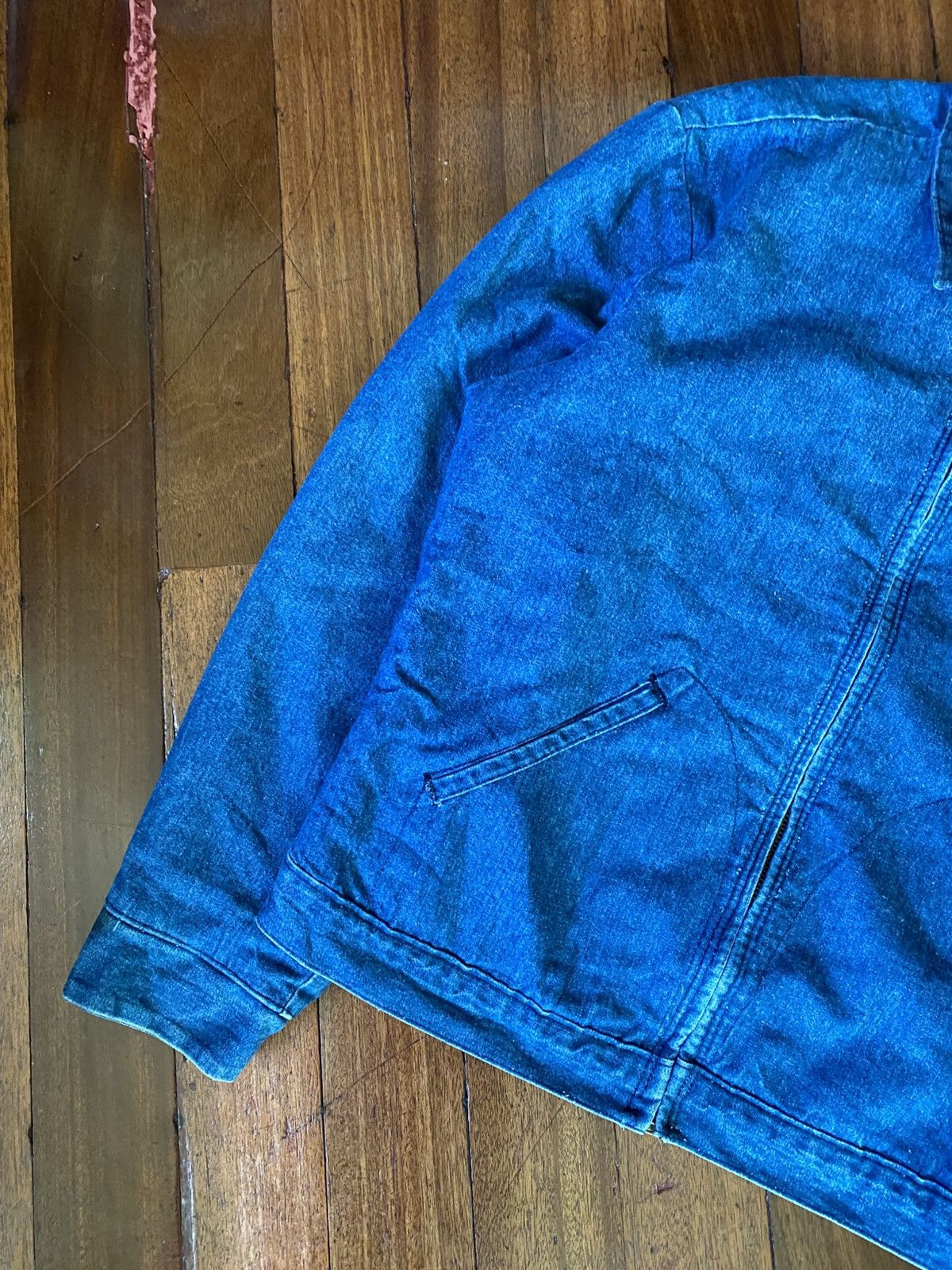 Wrangler 1980s- Big Ben by Wrangler- Blanket-Lined Workwear Jacket Size US L / EU 52-54 / 3 - 3 Thumbnail