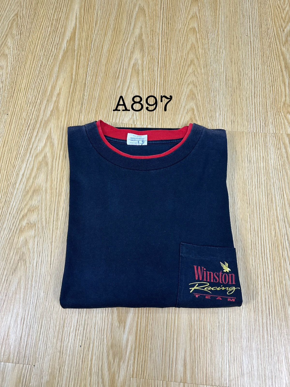 80s Vintage Winston Racing Team TShirt A897