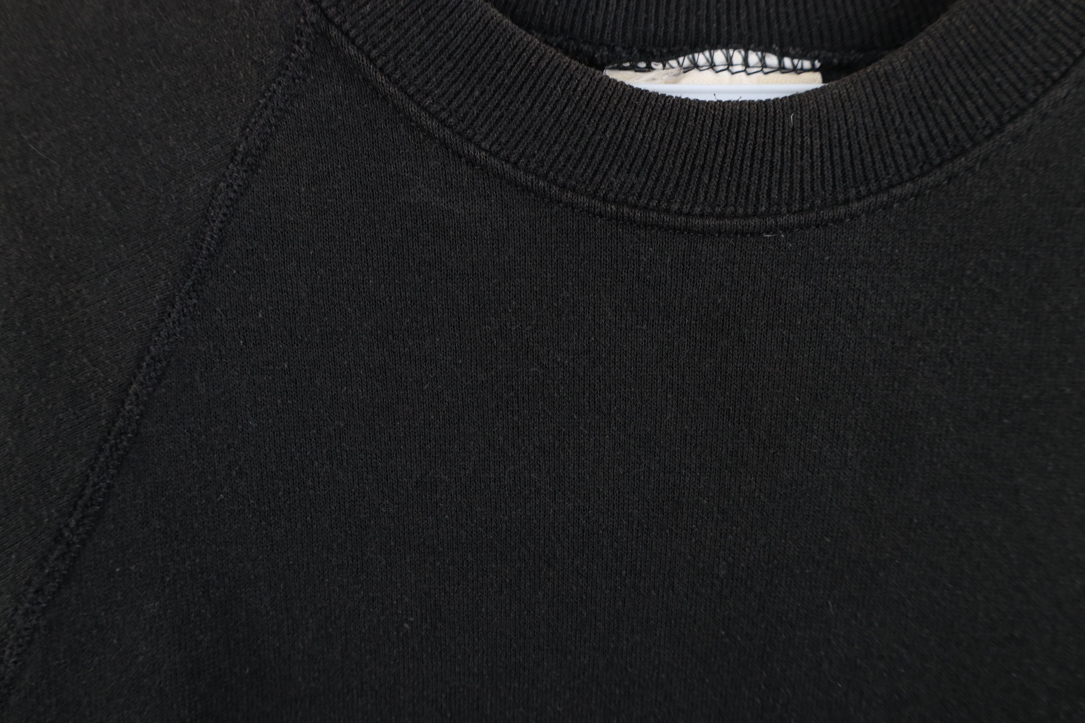 Vintage Vintage 80s 90s Streetwear Crewneck Sweatshirt Black USA Size US L / EU 52-54 / 3 - 7 Thumbnail
