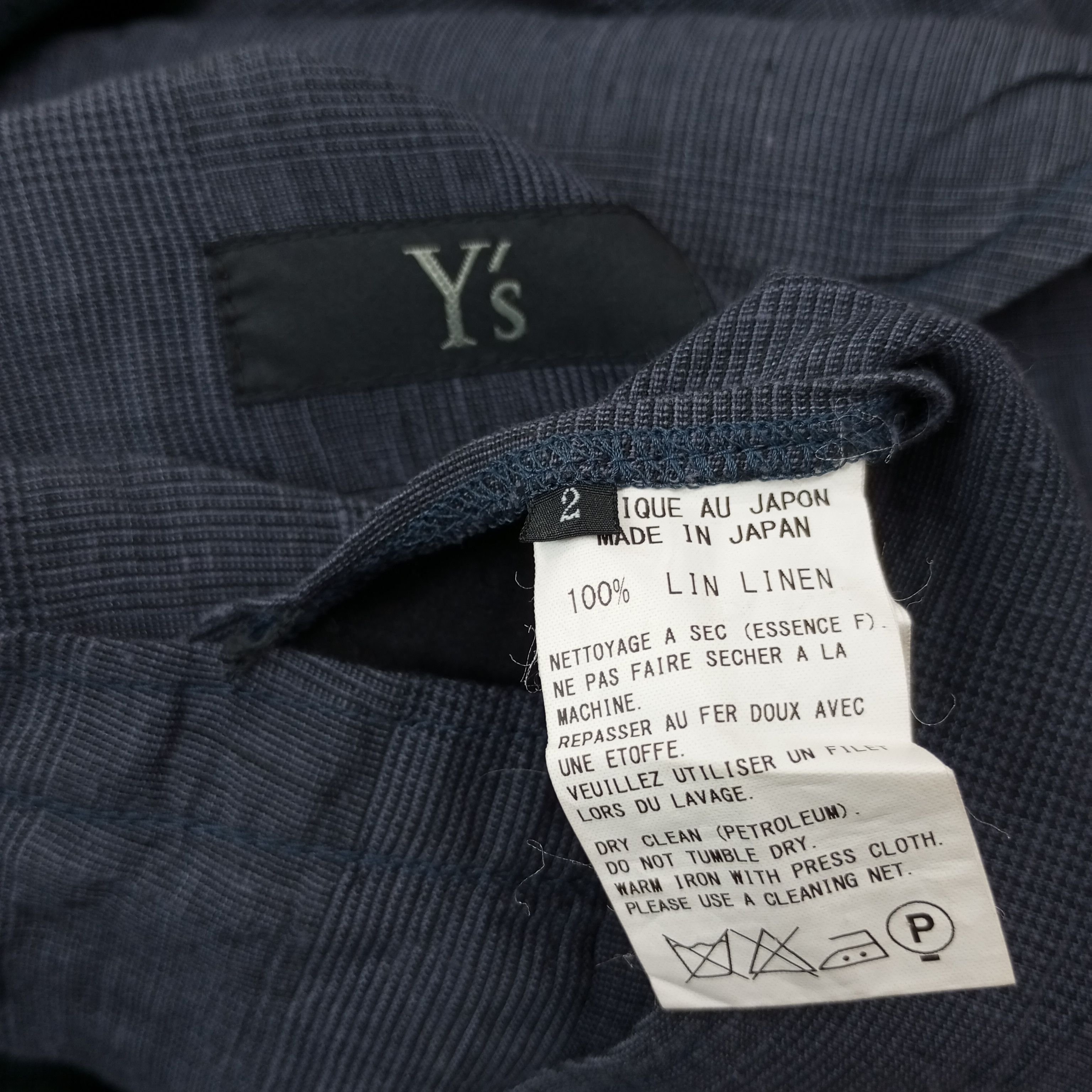 Y's Ys By Yohji Yamamoto Japanese Designer Blazer c232n18 Size US S / EU 44-46 / 1 - 6 Thumbnail