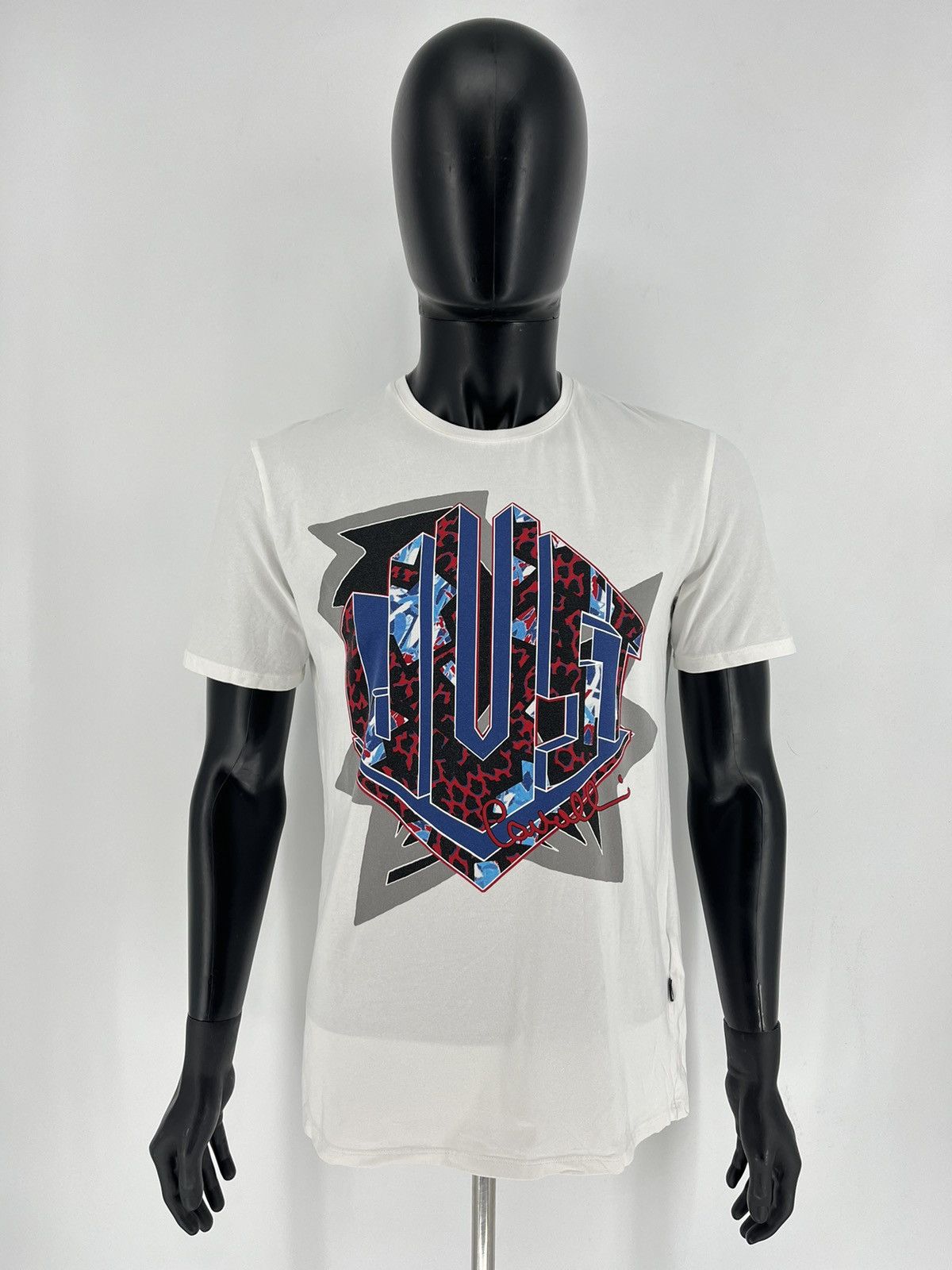 Just Cavalli Just Cavalli T-Shirt Short Sleeve Luxury Streetwear Size L Size US L / EU 52-54 / 3 - 2 Thumbnail