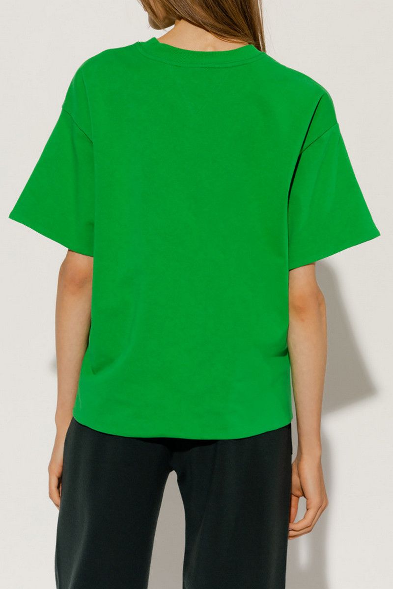 Bottega Veneta BOTTEGA VENETA parakeet green double layer t-shirt Medium q Size M / US 6-8 / IT 42-44 - 3 Thumbnail