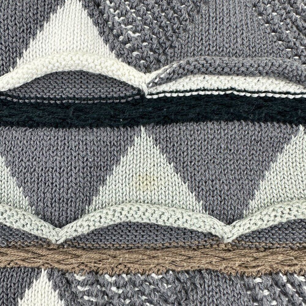 Coogi Vintage Coogi Men's Size XL Australia Grey Sweater 100% Cot Size US XL / EU 56 / 4 - 4 Thumbnail