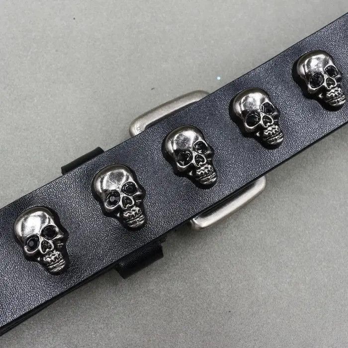Japanese Brand × Vintage Skull Studded Punk VS Cowboy Belts Size 40 - 5 Thumbnail