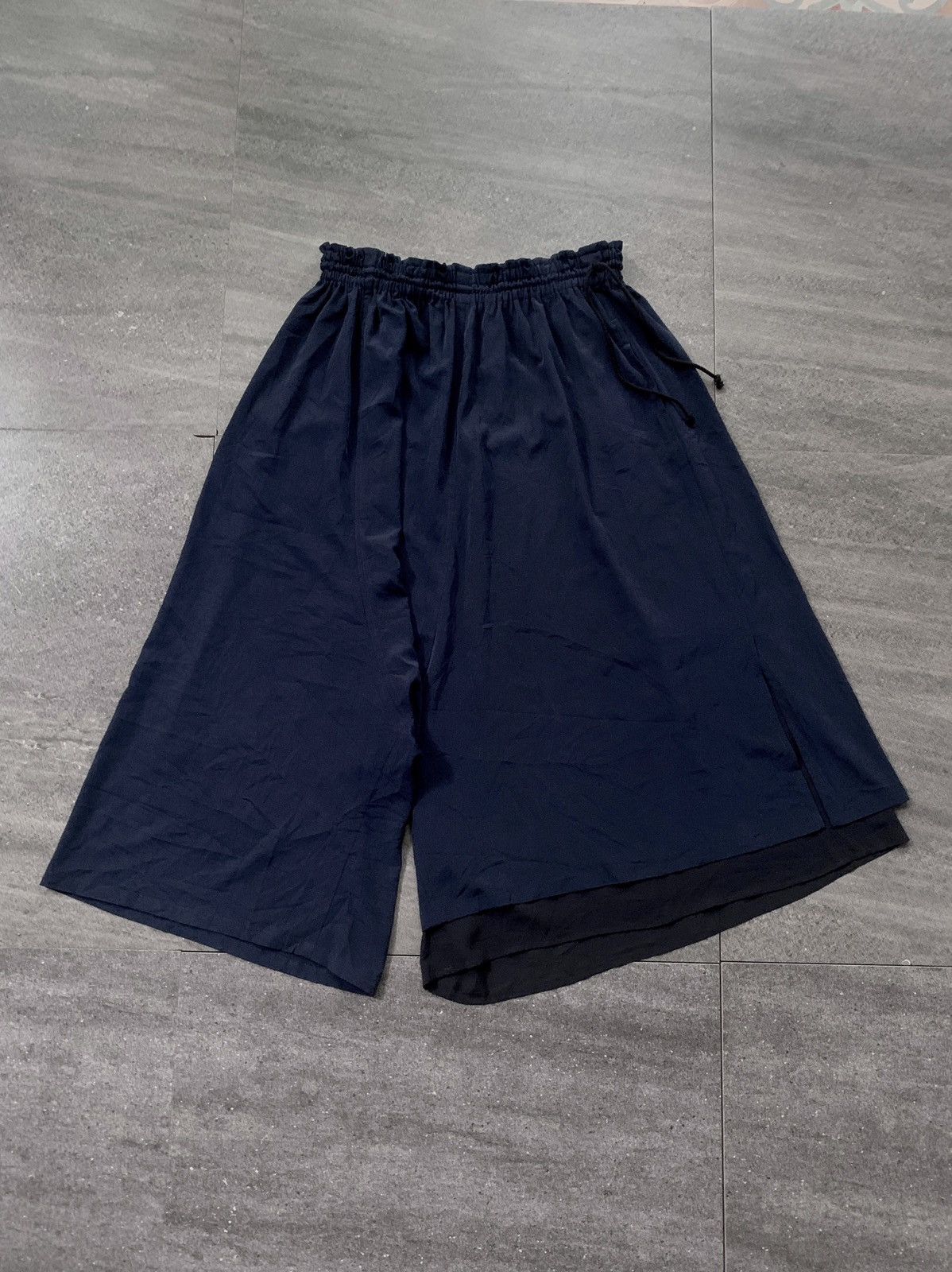 Yohji Yamamoto Yohji Assymetrical Hybrid Skirt/Pants Size US 31 - 1 Thumbnail