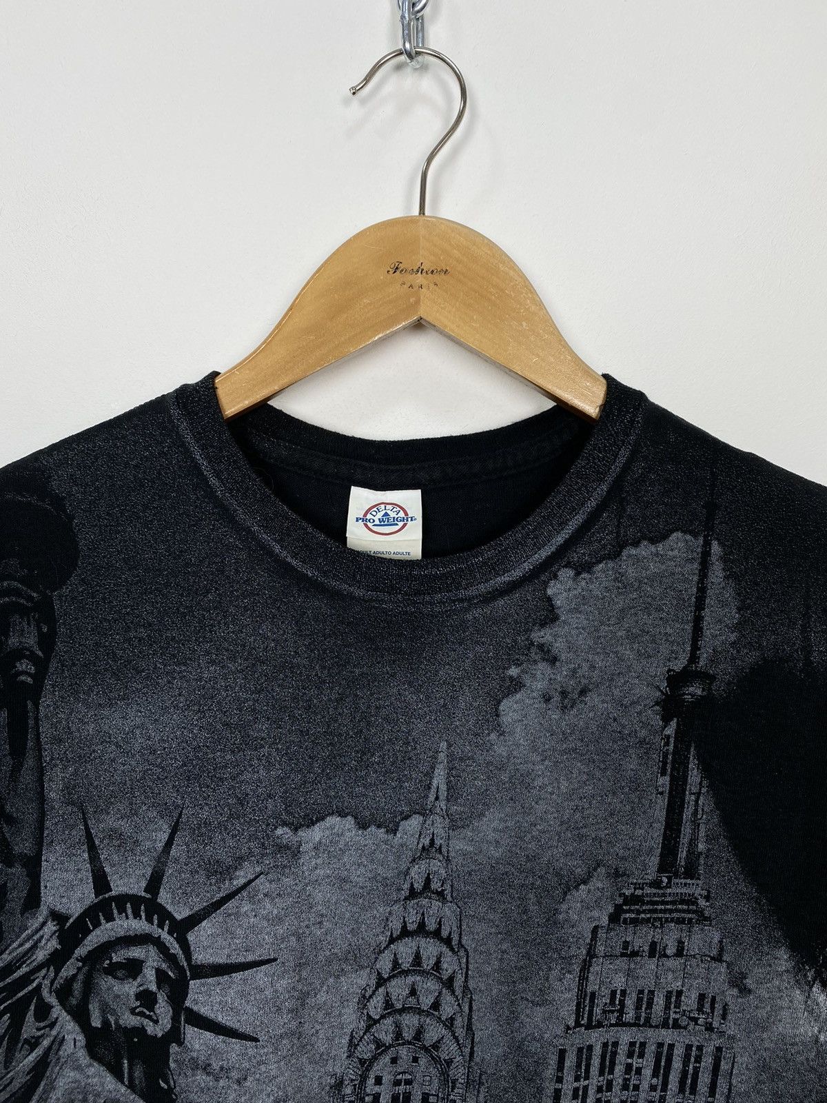Band Tees New York T-shirt Statue Of Liberty Delta Pro Weight Size S Size US S / EU 44-46 / 1 - 2 Thumbnail
