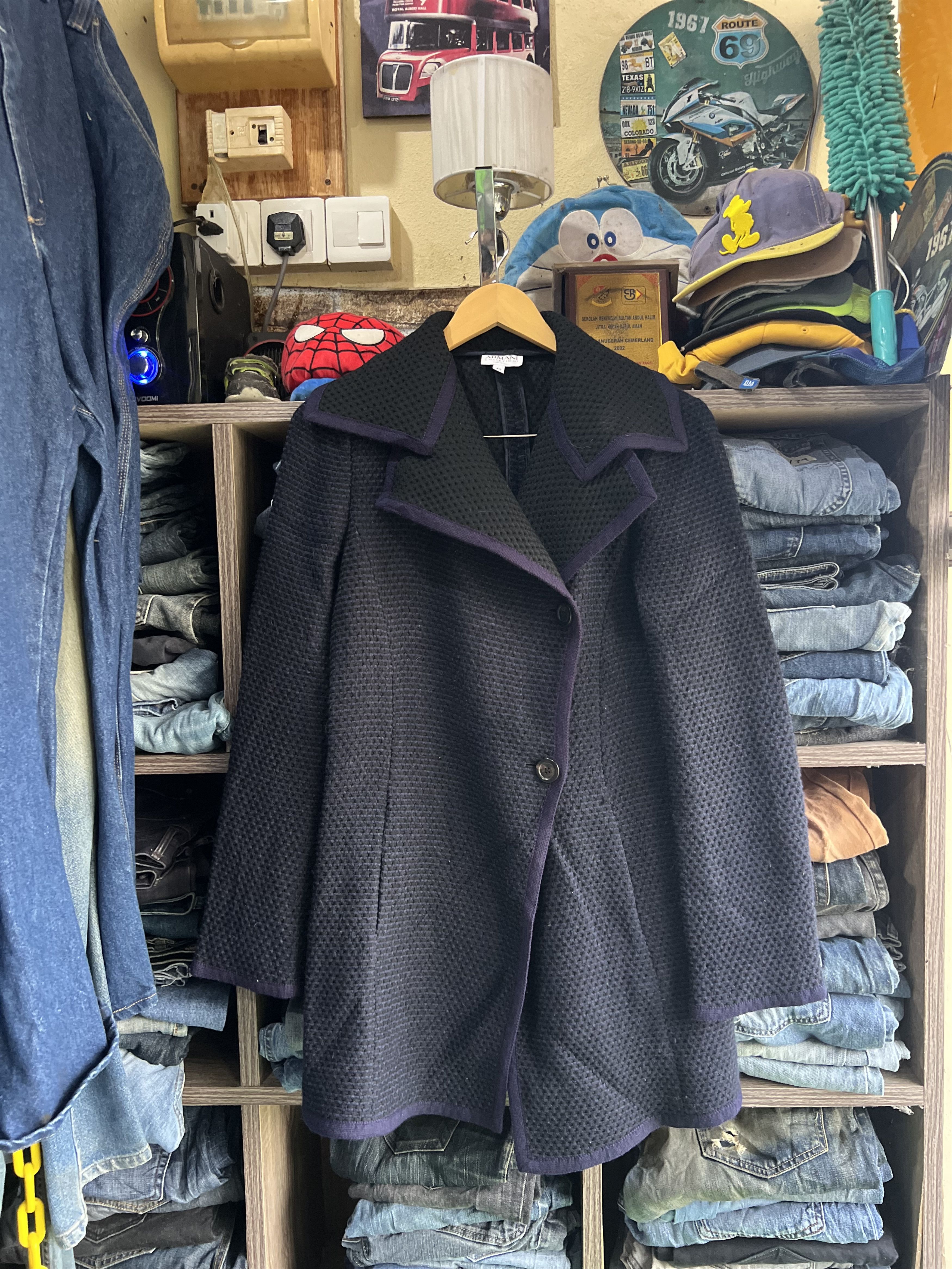 Armani 🔥Armani Collezioni Made in Italy Long Coat Size S / US 4 / IT 40 - 16 Thumbnail
