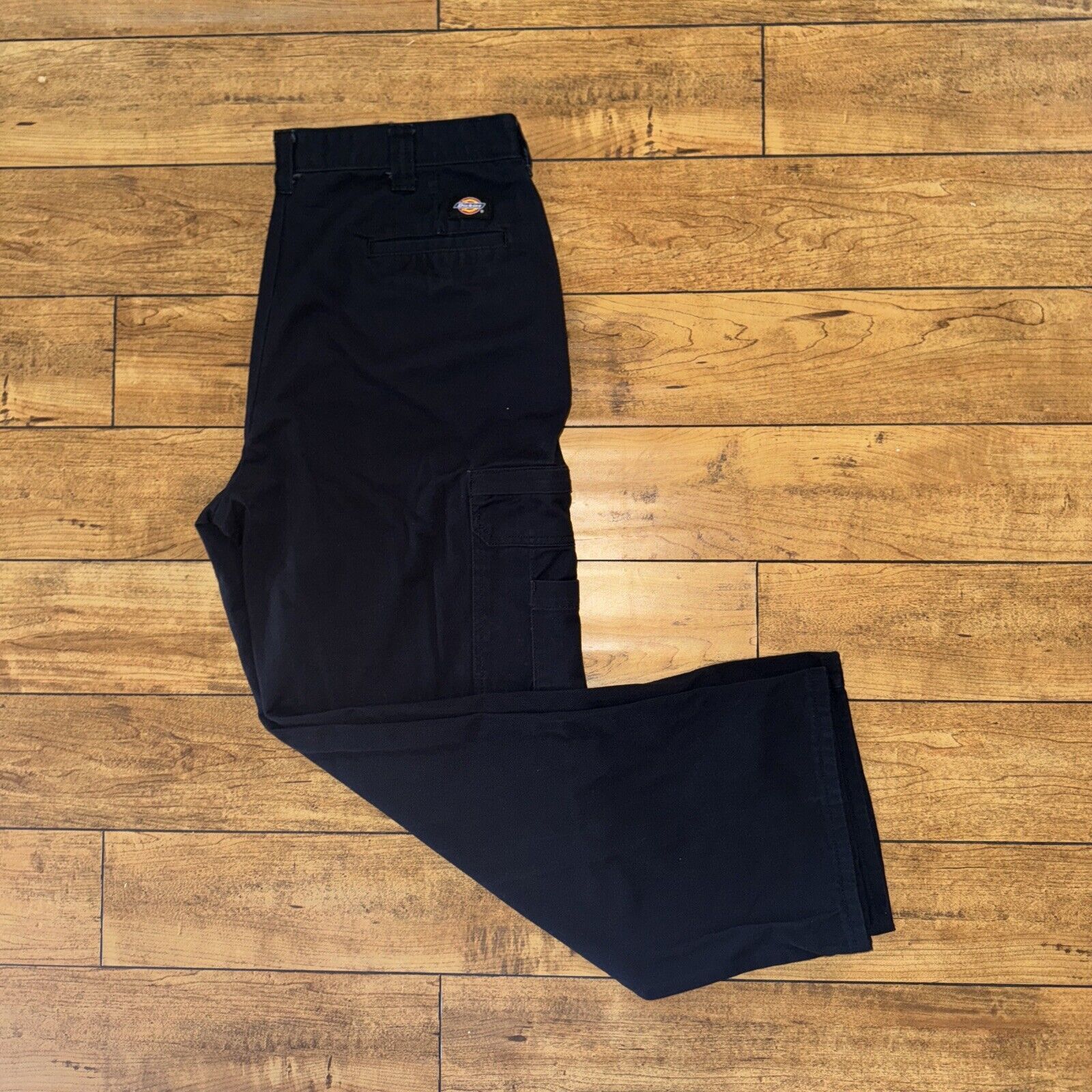 Dickies × Japanese Brand × Vintage Dickies Chino Cargo Pants Black 34x32 Workwear Measured Size US 34 / EU 50 - 1 Thumbnail