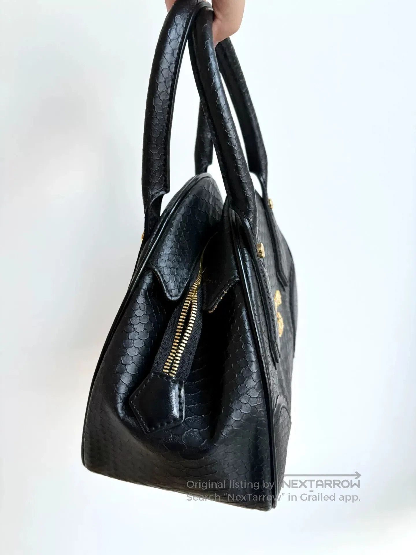 Vivienne Westwood Vivienne Westwood Vintage Black Bowling Bag. Size ONE SIZE - 3 Thumbnail