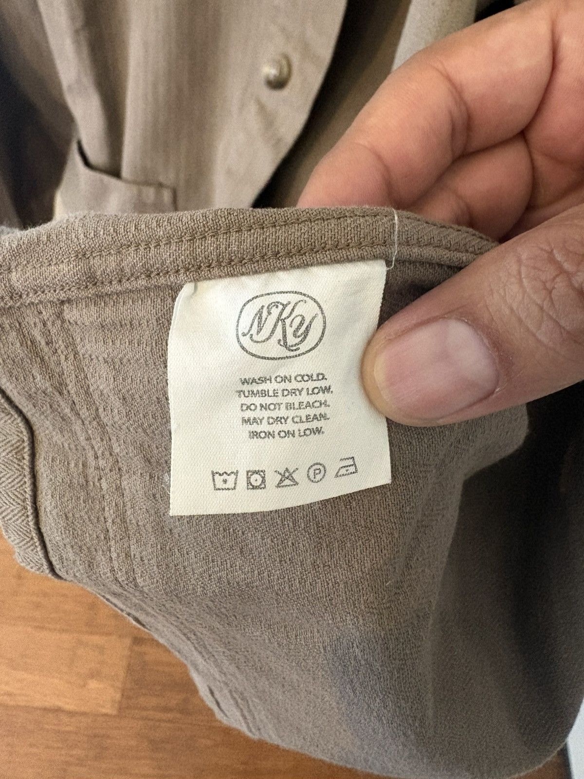 Knickerbocker Mfg Co Knickerbocker French Vintage HBT Overshirt Size US L / EU 52-54 / 3 - 6 Thumbnail