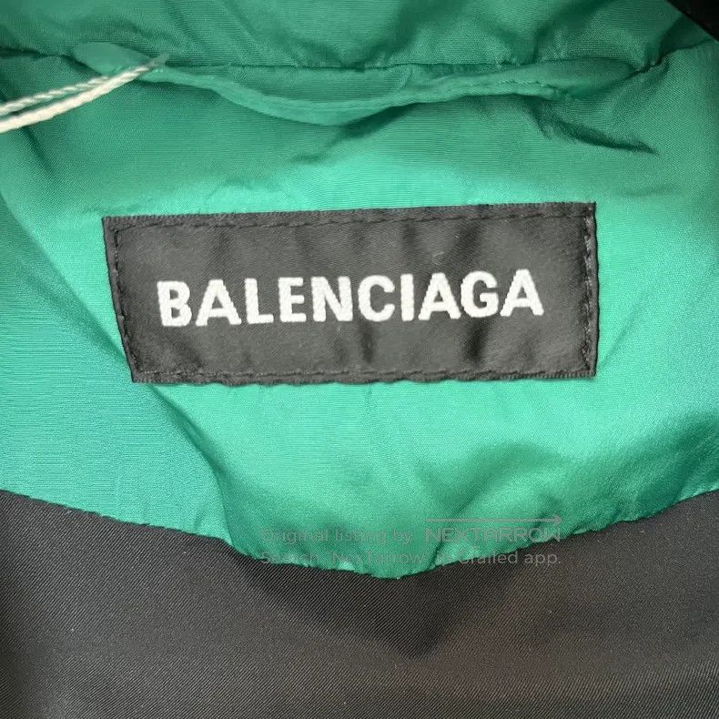 Balenciaga Balenciaga Green Logo Fleece Jacket Size US S / EU 44-46 / 1 - 7 Thumbnail