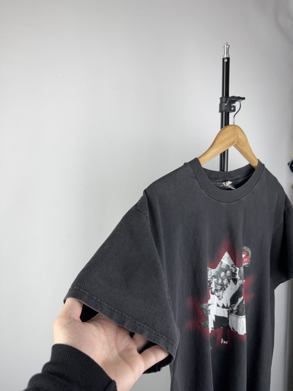 NHL × Starter × Vintage Vintage 1998 Starter CANADA rare photo print NHL T-Shirt Size US M / EU 48-50 / 2 - 4 Thumbnail
