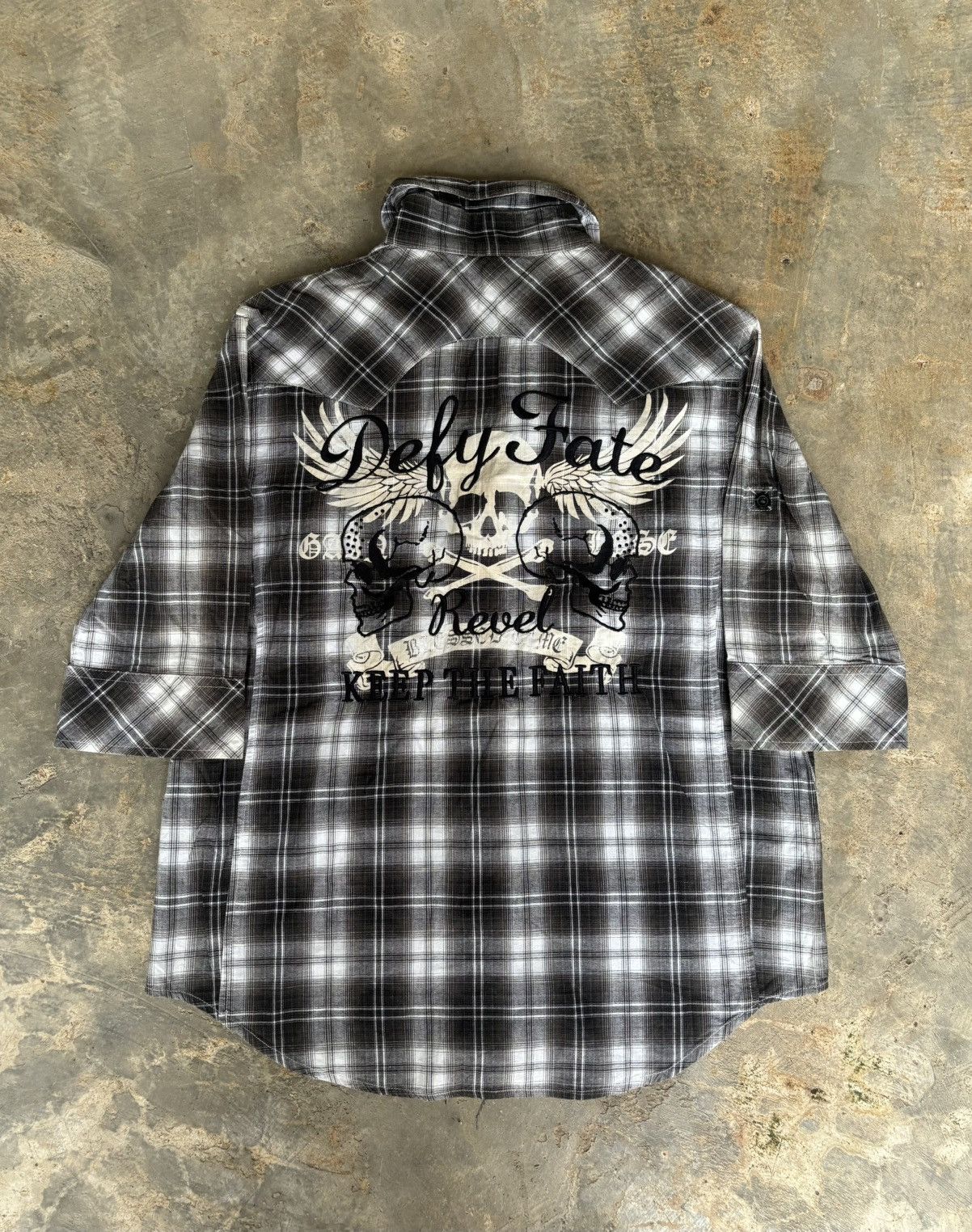 Hysteric Glamour Y2k Semanticdesign Skull Ifsixwasnine Punk Style Shirt Size US M / EU 48-50 / 2 - 1 Thumbnail
