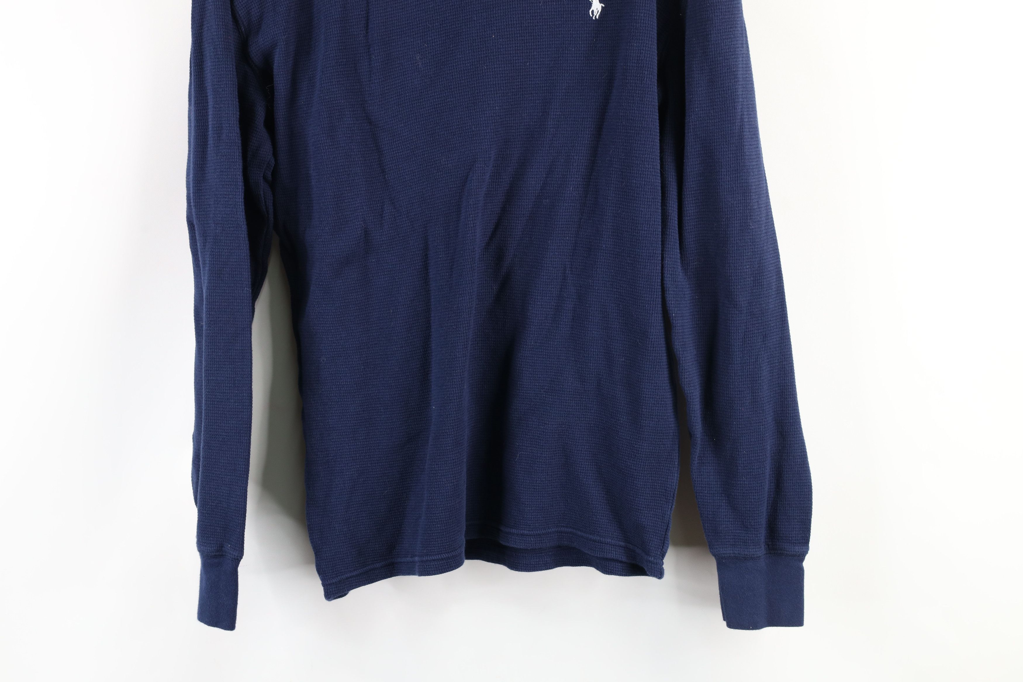 Polo Ralph Lauren Vintage Ralph Lauren Thermal Waffle Knit Long Sleeve T-Shirt Size US M / EU 48-50 / 2 - 3 Thumbnail