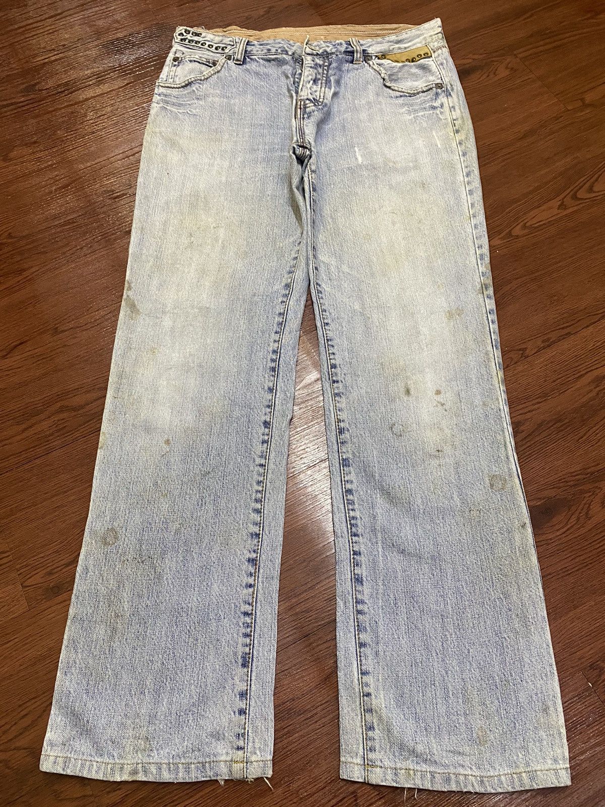 Engineered Garments × Red Wing Vintage Red Wing Faded Wash Punk Style Jeans Size US 32 / EU 48 - 1 Thumbnail
