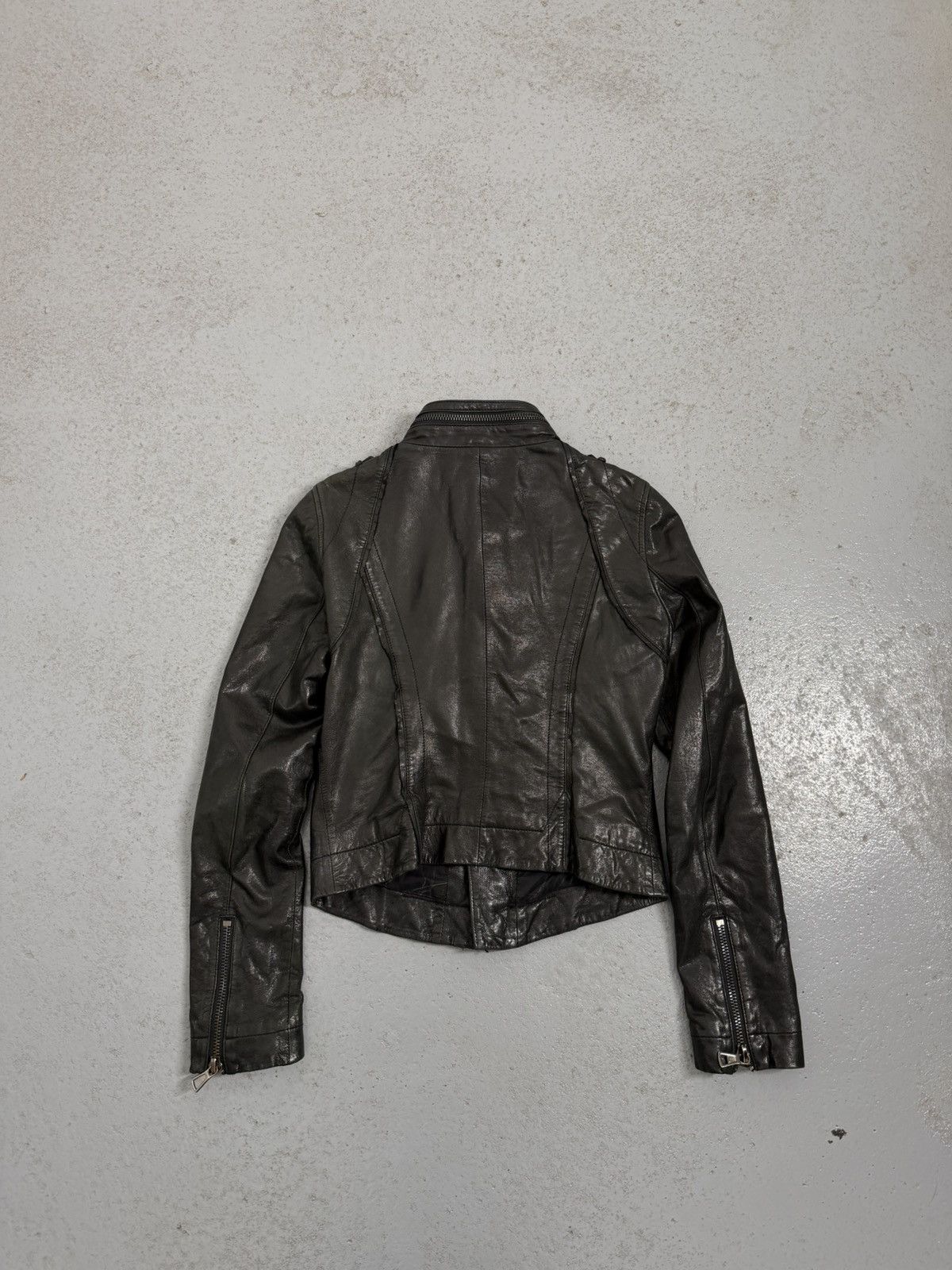 Yves Salomon Avant-garde Yves Salomon Multi-zip Lamp Leather Biker Jacket Size S / US 4 / IT 40 - 17 Thumbnail
