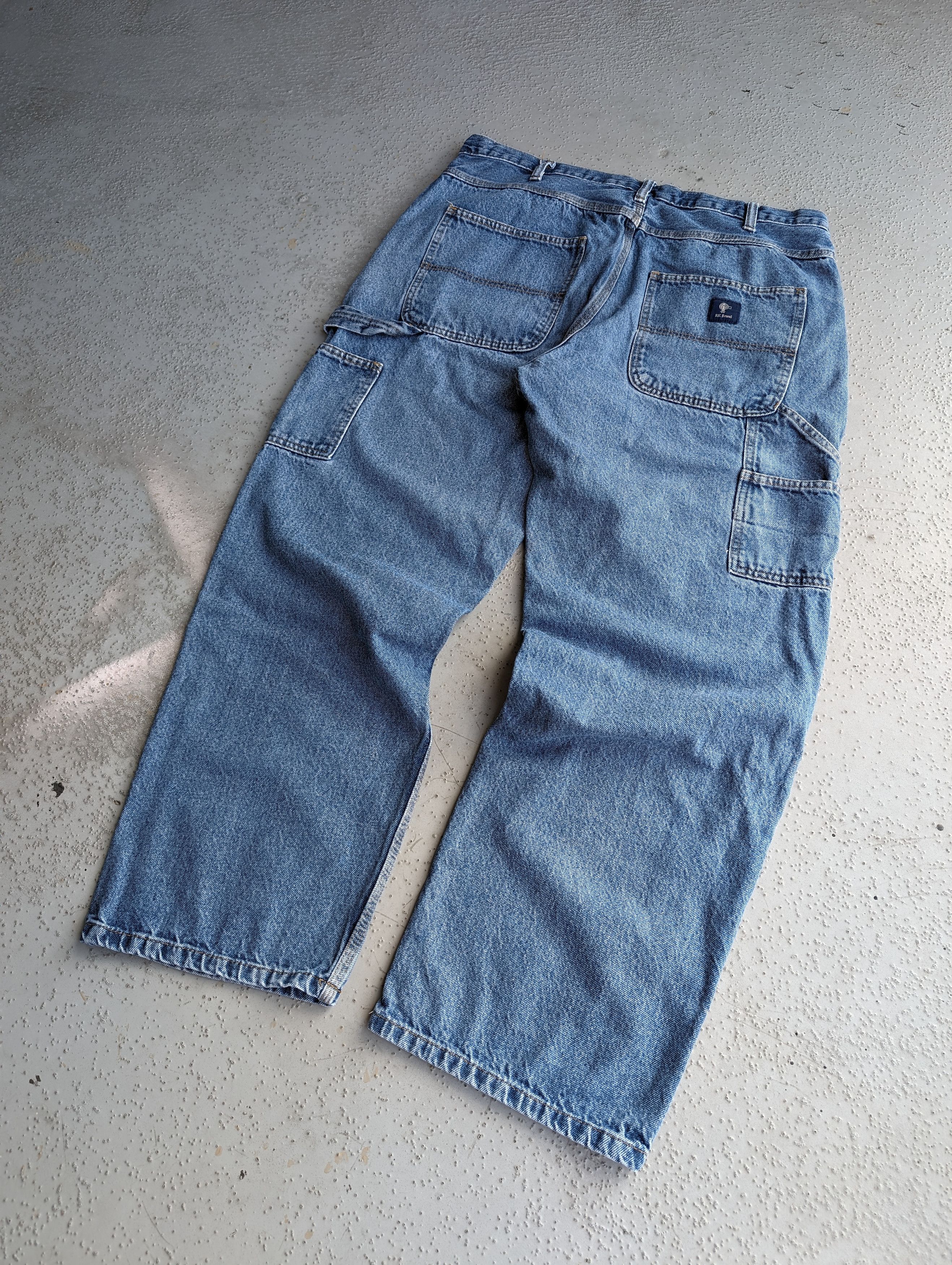 Carhartt 36x30 CRAZY Baggy Y2K Carpenter WORKWEAR SKATER JEANS Size US 36 / EU 52 - 1 Thumbnail