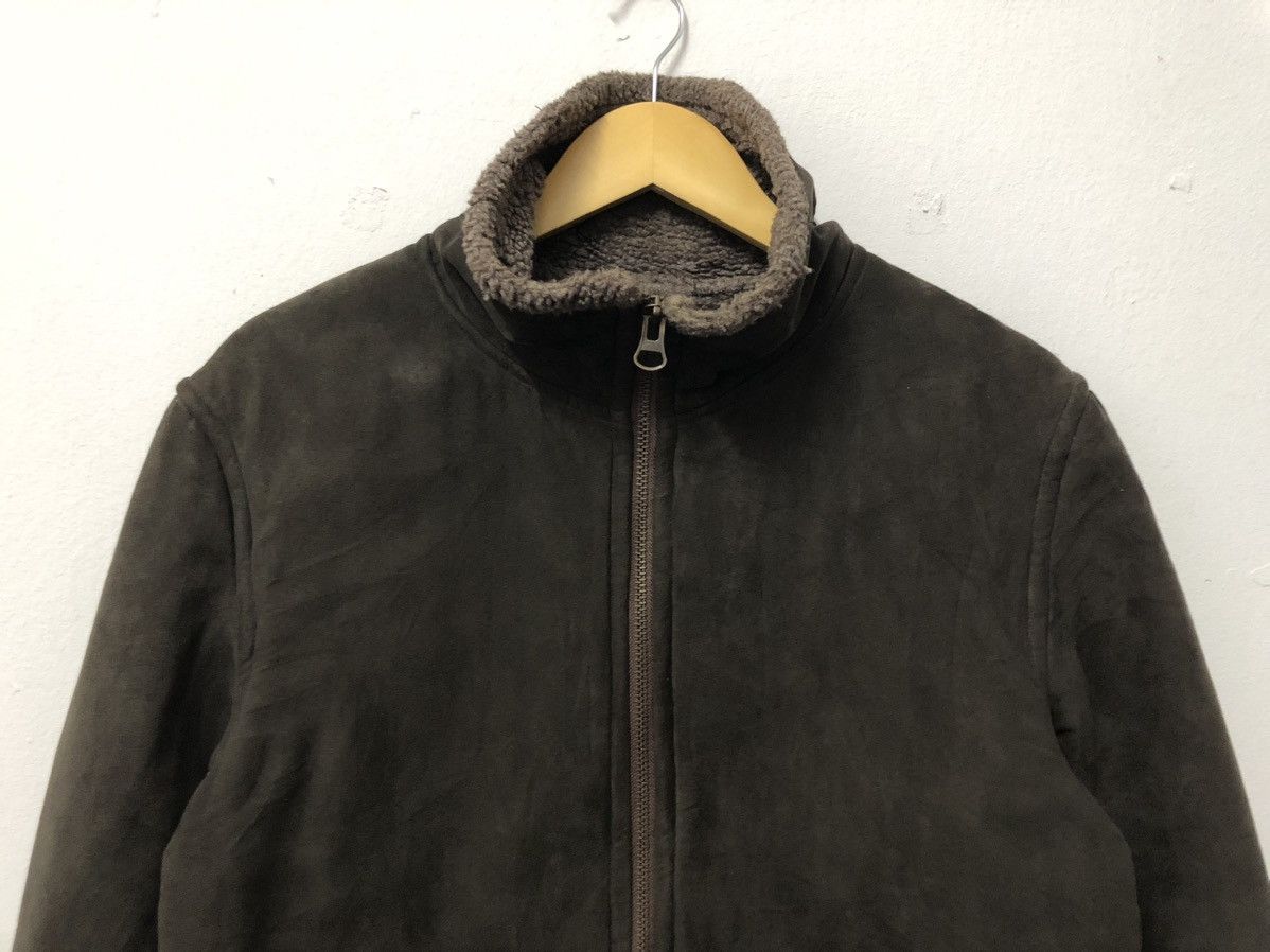 Japanese Brand Vintage Trimmer Jeans Waxed Leather Jacket Size US M / EU 48-50 / 2 - 3 Thumbnail