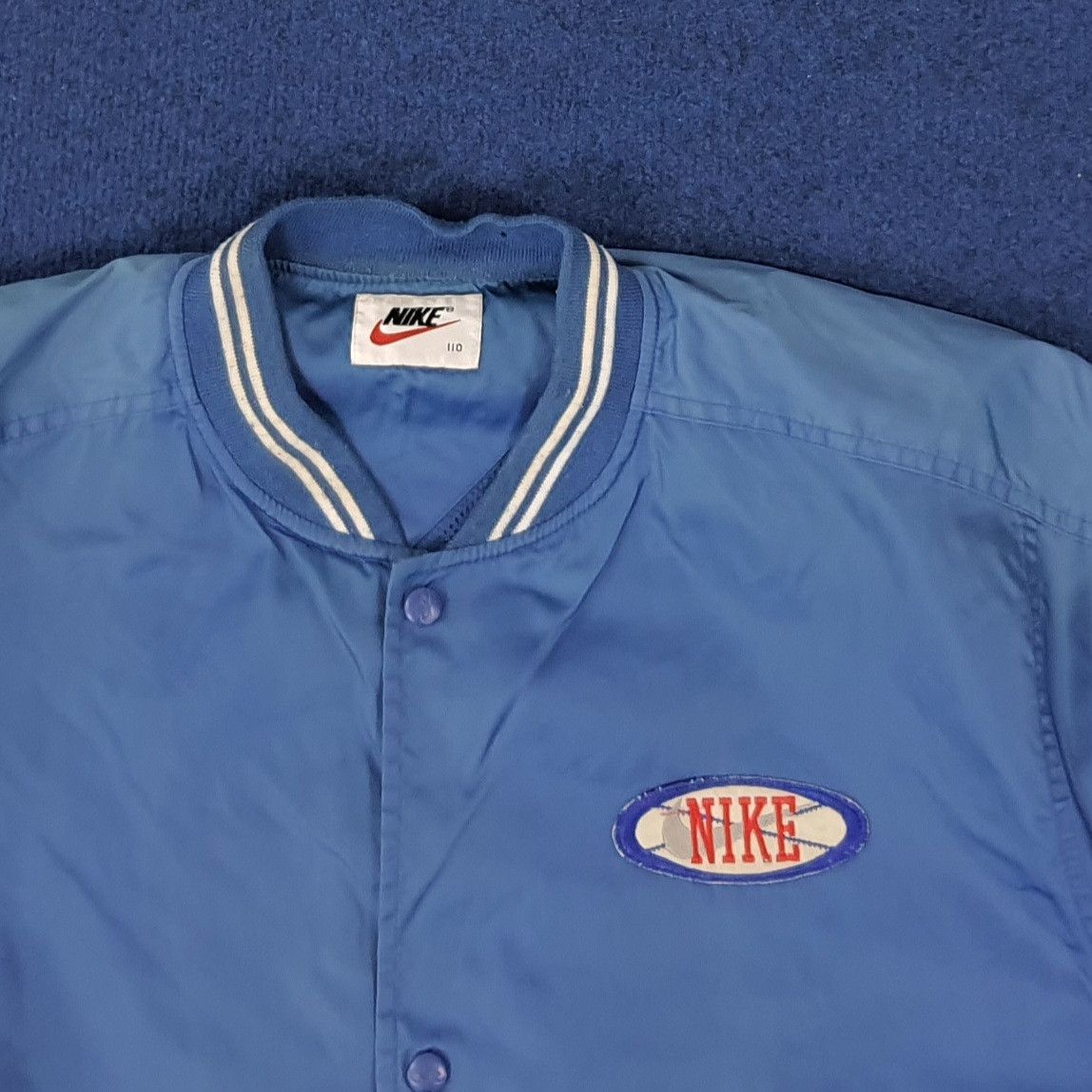 Nike Vintage NIKE Baseball MLB Varsity Jacket C234N17 Size US XL / EU 56 / 4 - 4 Thumbnail