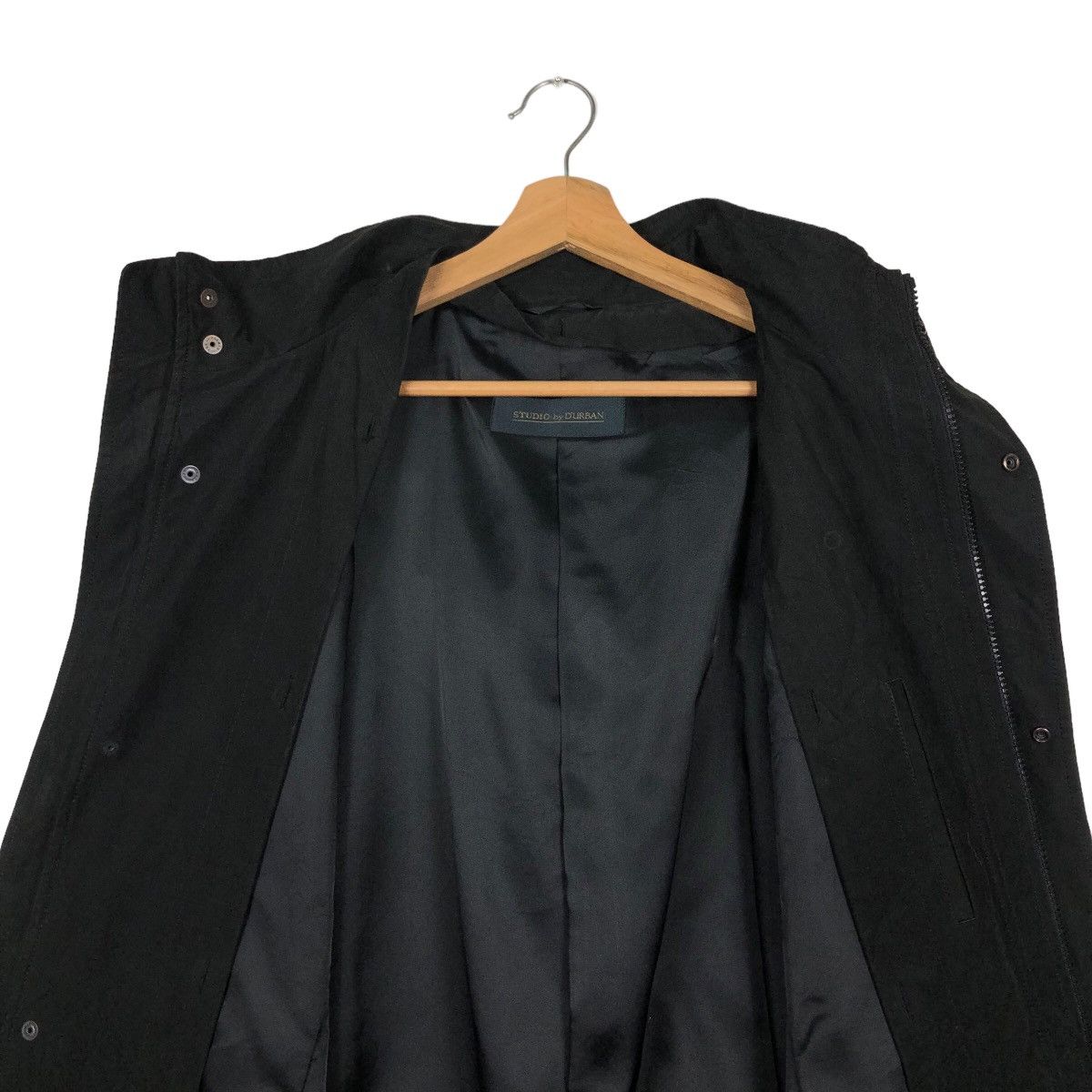 Japanese Brand 🔥Iconic Black Vintage Chore Jacket Hoodie Studio by D’Urban Size US L / EU 52-54 / 3 - 12 Thumbnail