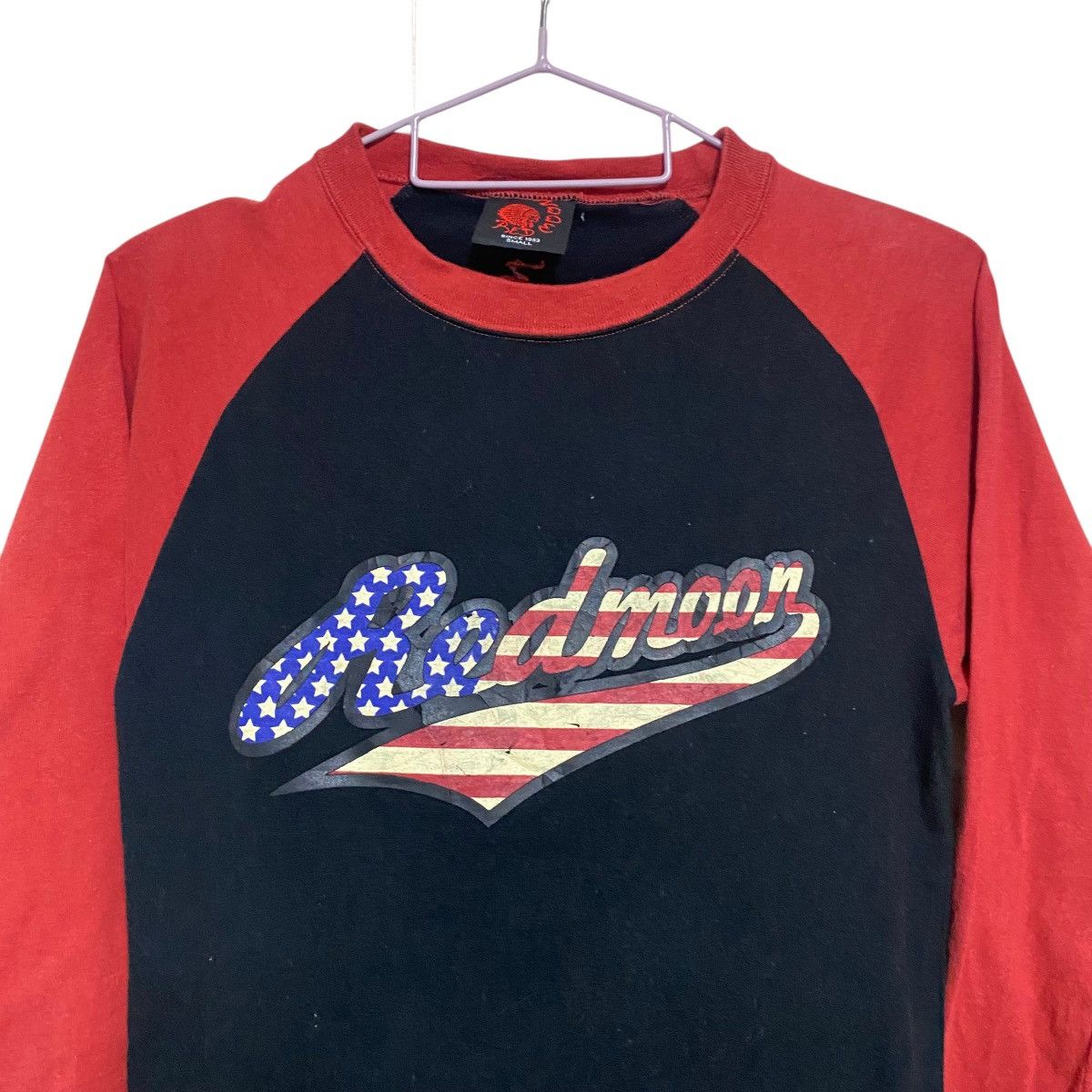 Redmoon Redmoon Raglan Shirt American Flag Size US S / EU 44-46 / 1 - 3 Thumbnail