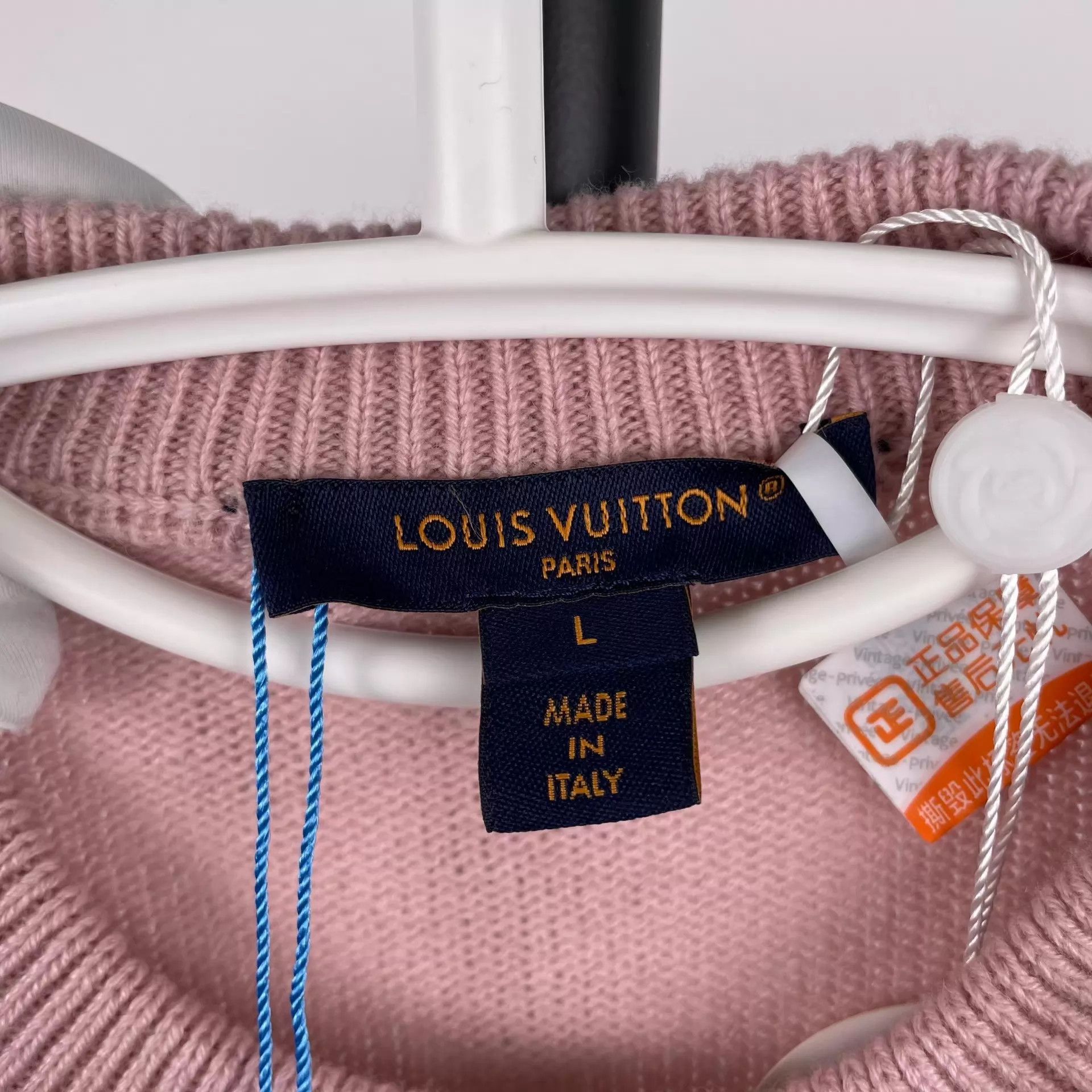 Louis Vuitton LV Wool Long-Sleeve Top L Size L / US 10 / IT 46 - 4 Thumbnail