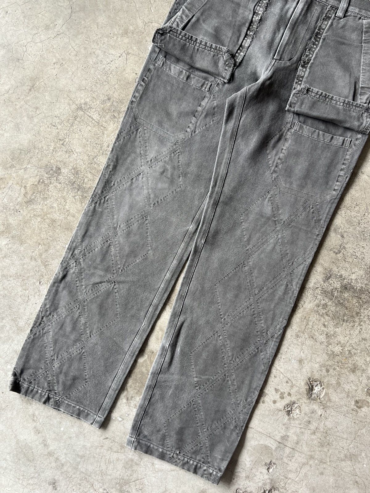 Issey Miyake Issey Miyake 2008 A-POC Inside Jacquard Front Pocket Jeans Size US 34 / EU 50 - 4 Thumbnail