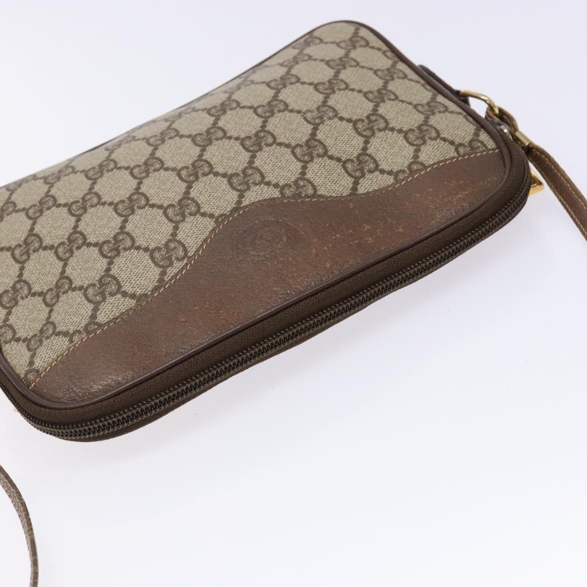 Gucci GUCCI GG Supreme Shoulder Bag Pvc Beige Gold 007 115 6428 Size ONE SIZE - 6 Thumbnail