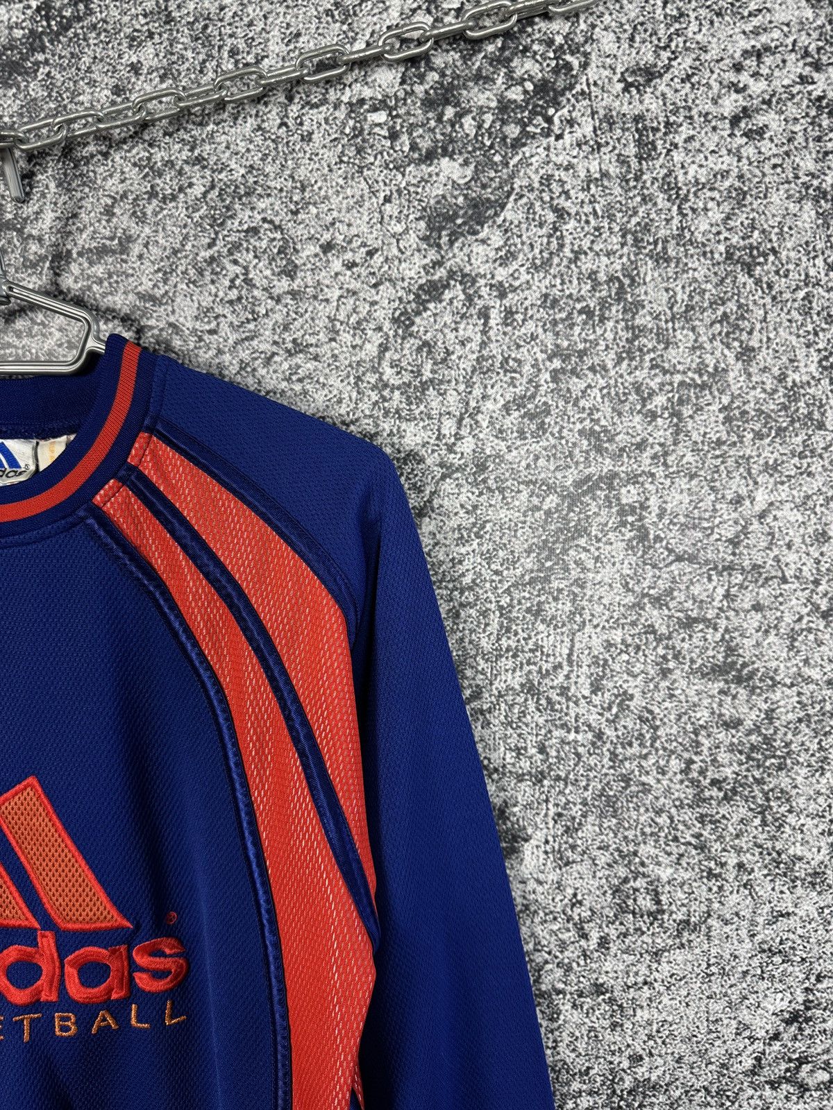 Adidas Kids Adidas Basketball Vintage 90s Sweatshirt Retro Big Logo Size US XS / EU 42 / 0 - 2 Thumbnail