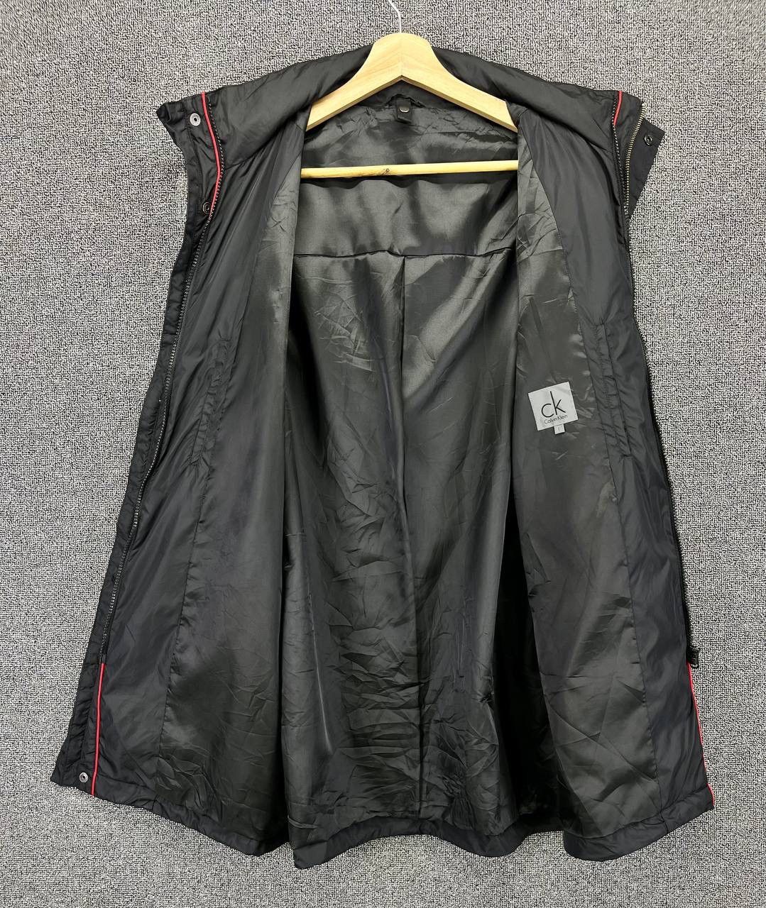 Calvin Klein Vintage Calvin Klein Black Zip Up Luxury Long Jacket Size US L / EU 52-54 / 3 - 6 Thumbnail