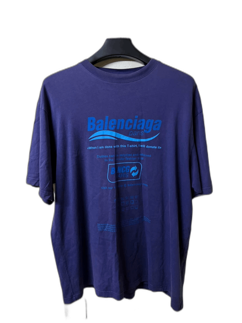 Balenciaga Balenciaga Eco Logo Short Sleeve T-Shirt Size US XXS / EU 40 - 1 Thumbnail