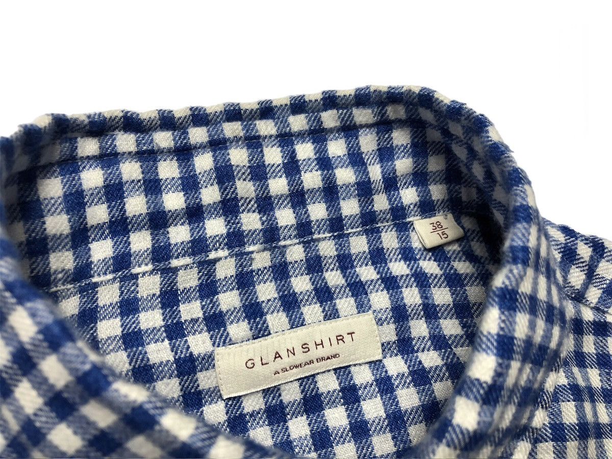 Glanshirt Glanshirt Slowear checkered linen shirt Size US S / EU 44-46 / 1 - 4 Thumbnail