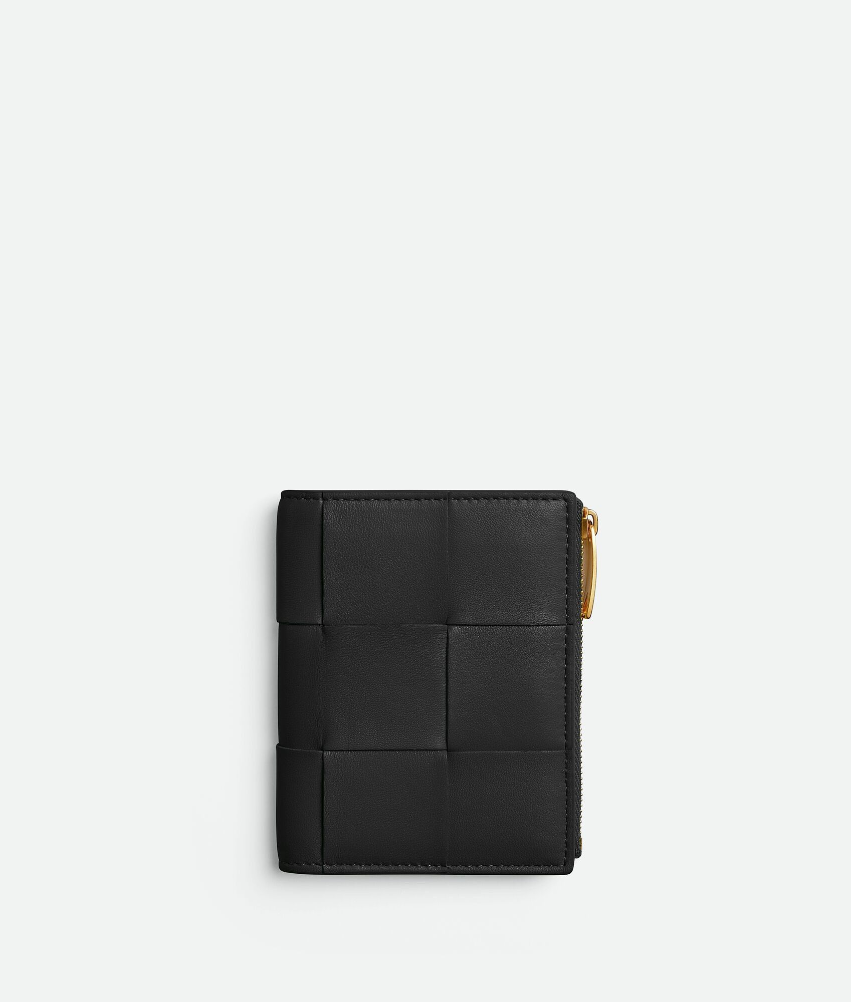 Bottega Veneta o1lf3ng10525 Size: OS / Cassette Small Bi-Fold Wallet Black Size ONE SIZE - 1 Thumbnail