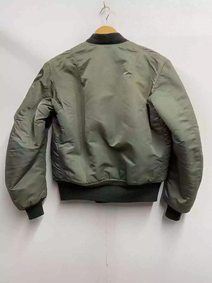 Buzz Rickson's Vintage MA-1 Bomber Flight Jacket Nylon Olive Green | Grailed