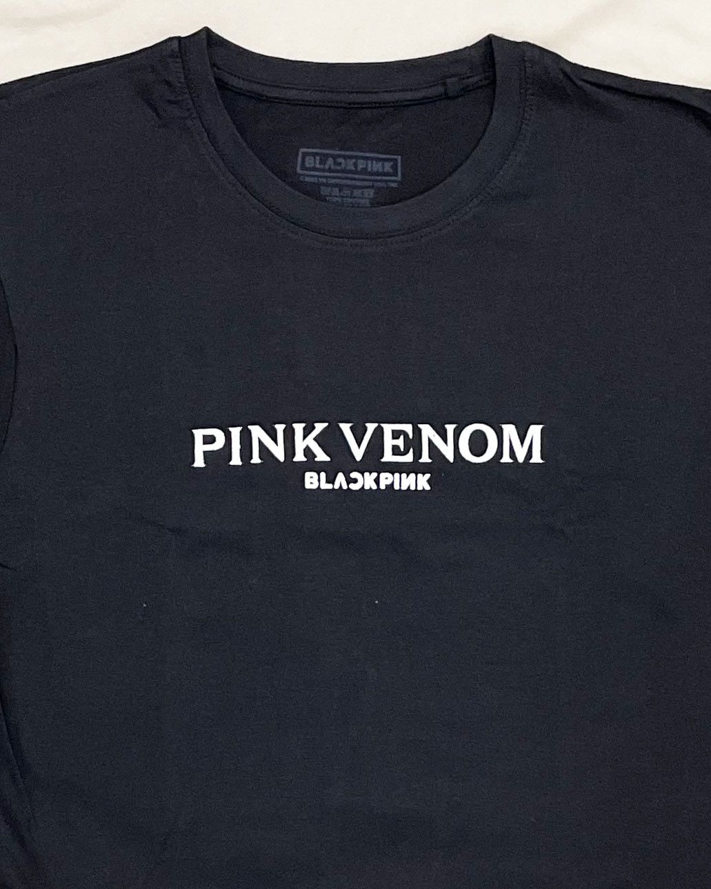 Band Tees BlackPink Pink Venom Back Print Tshirt Size M / US 6-8 / IT 42-44 - 3 Thumbnail