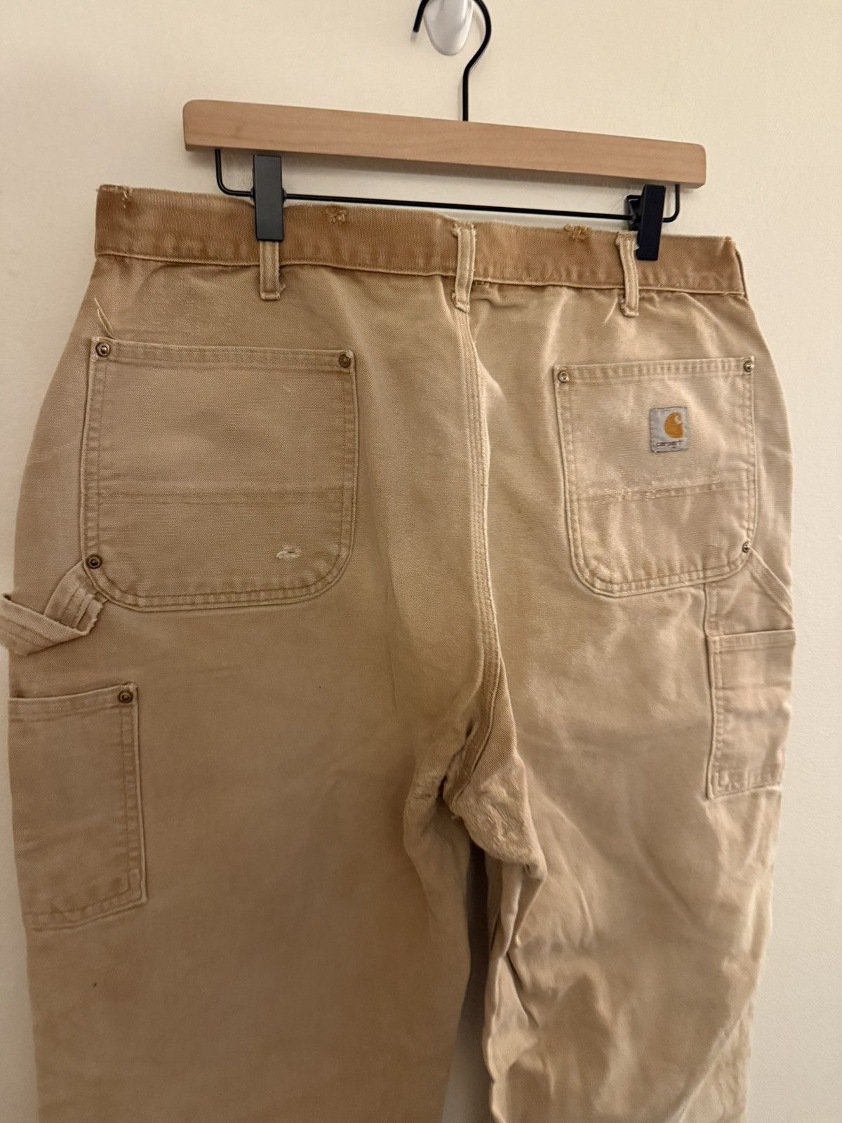 Carhartt Vintage Carhartt Double Knee Tan Workwear Pants Size US 36 / EU 52 - 5 Thumbnail