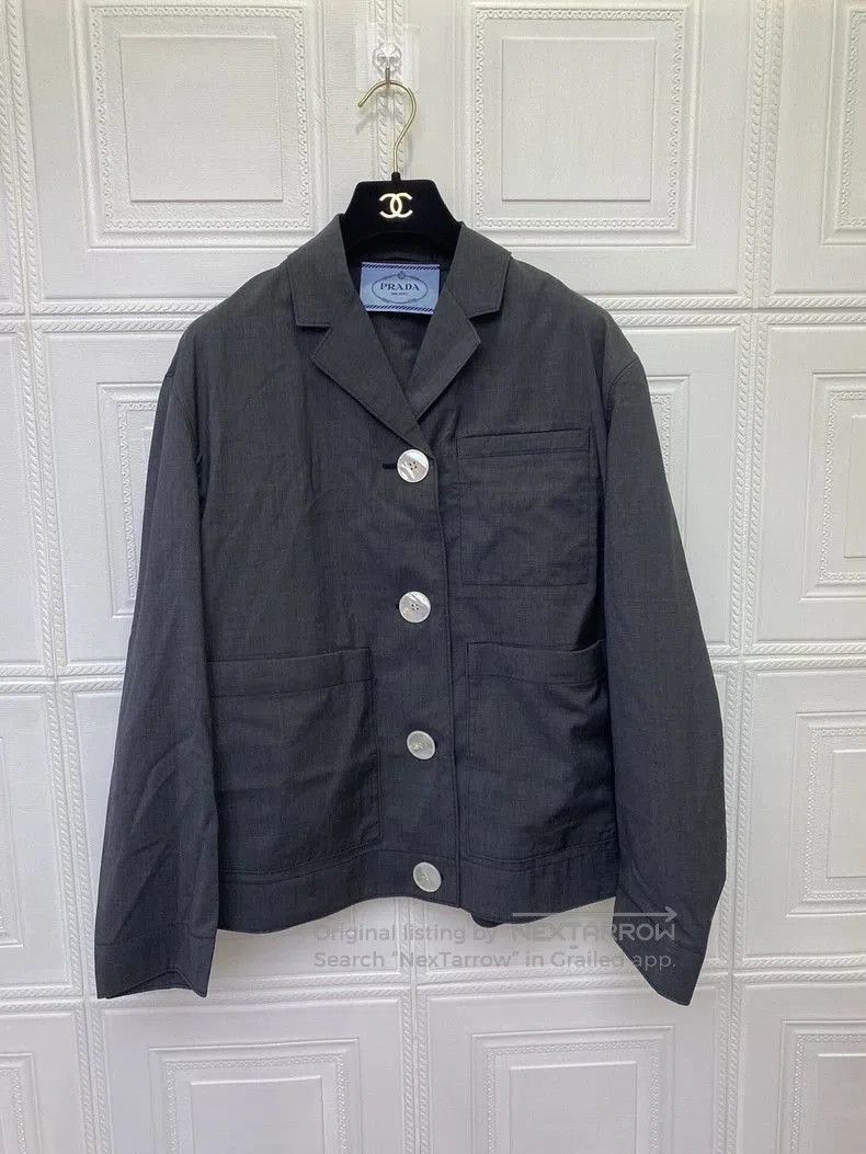 Prada Prada Wool Magic Tape Trench Coat. Size US M / EU 48-50 / 2 - 1 Thumbnail