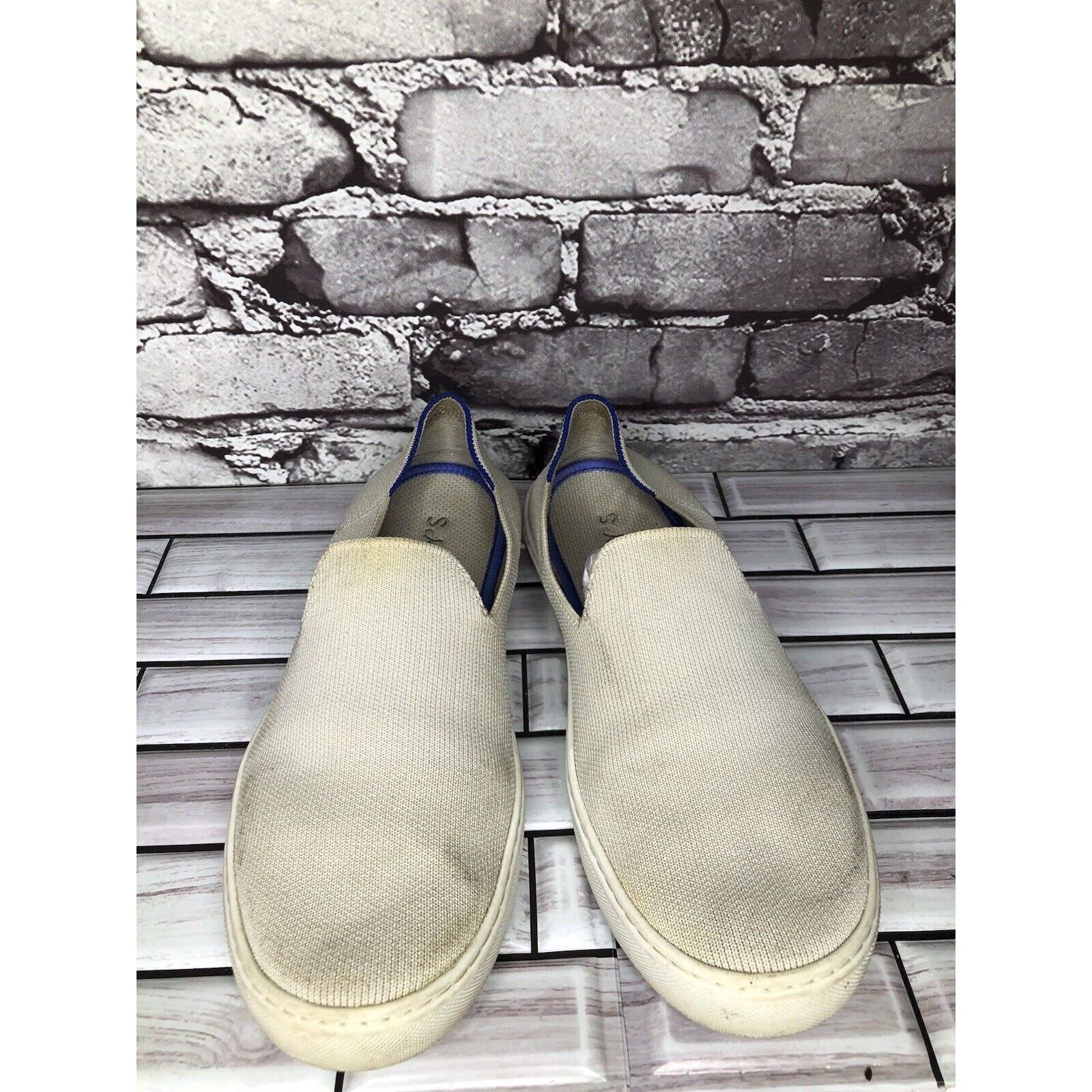 Other Rothy’s The Sneaker Ivory Knit Fabric Casual Comfort Shoes W Size US 8 / IT 38 - 10 Thumbnail