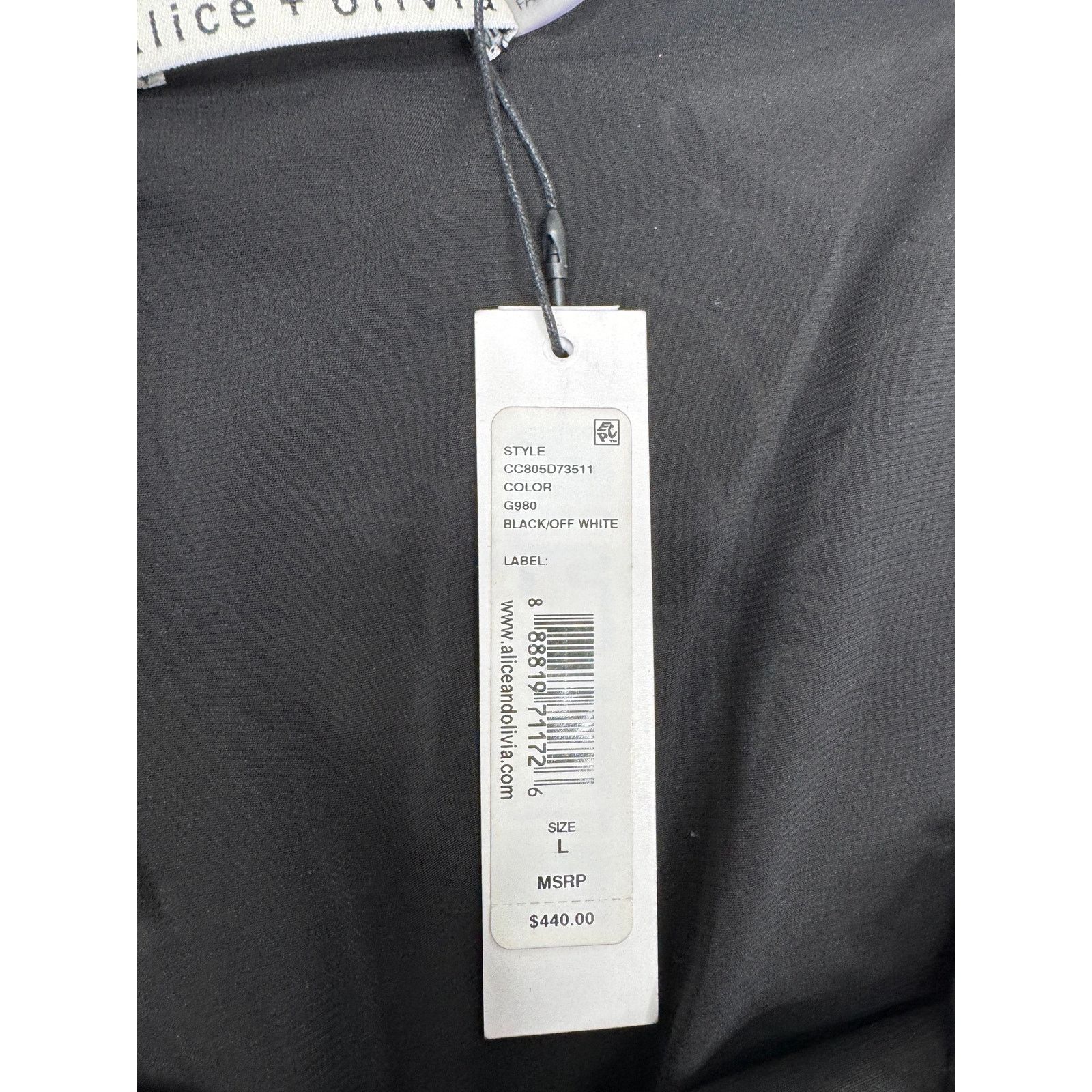 Alice + Olivia Alice and Olivia Holden Embroidered Cold-Shoulder Dress Size L / US 10 / IT 46 - 8 Thumbnail