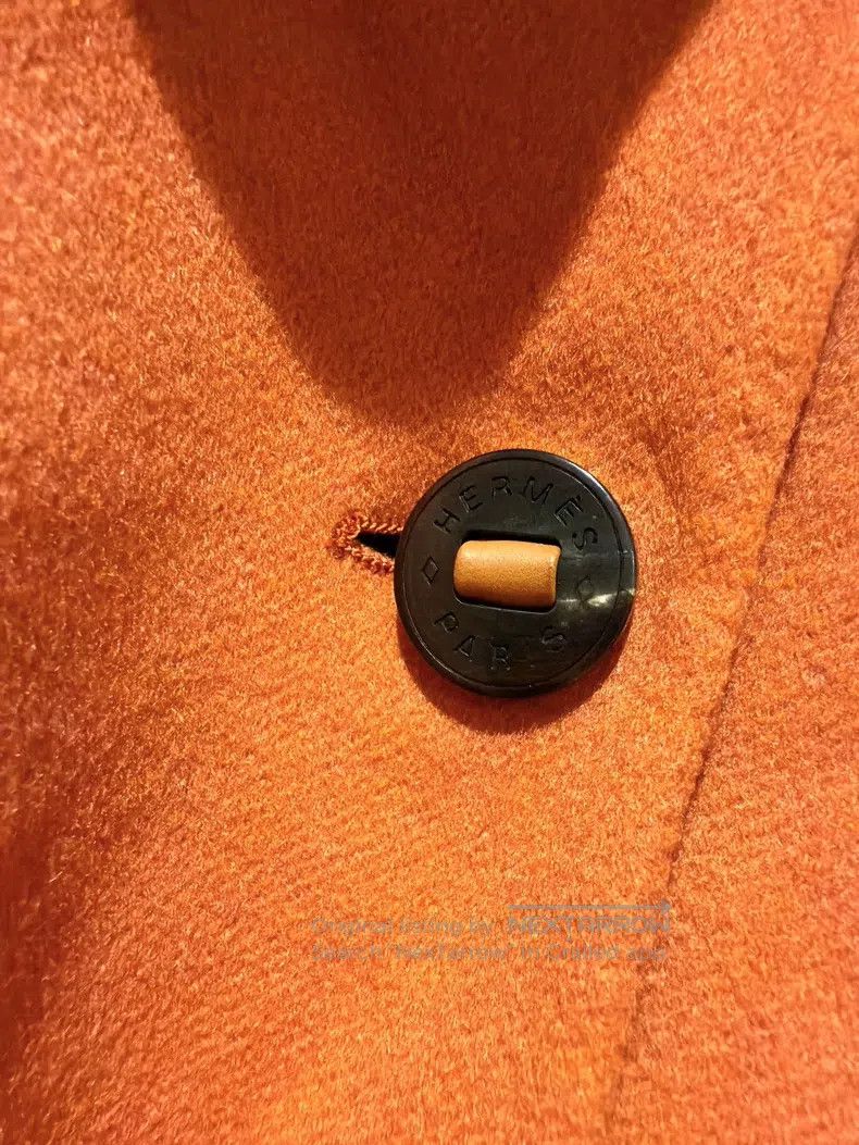 Hermes Hermes Single-breasted cashmere coat Size XS / US 0-2 / IT 36-38 - 6 Thumbnail