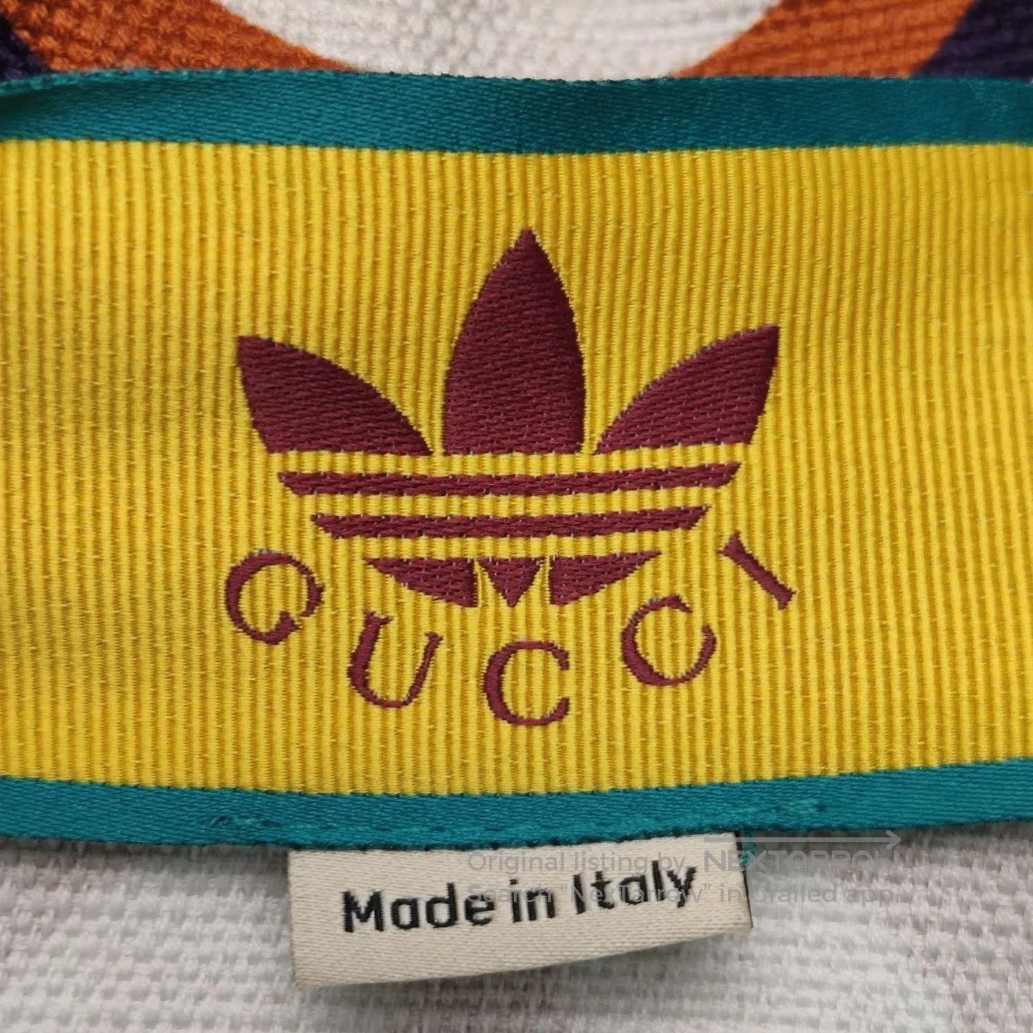 Gucci Gucci x Adidas Cotton Collared Short. Size XS / US 0-2 / IT 36-38 - 2 Thumbnail