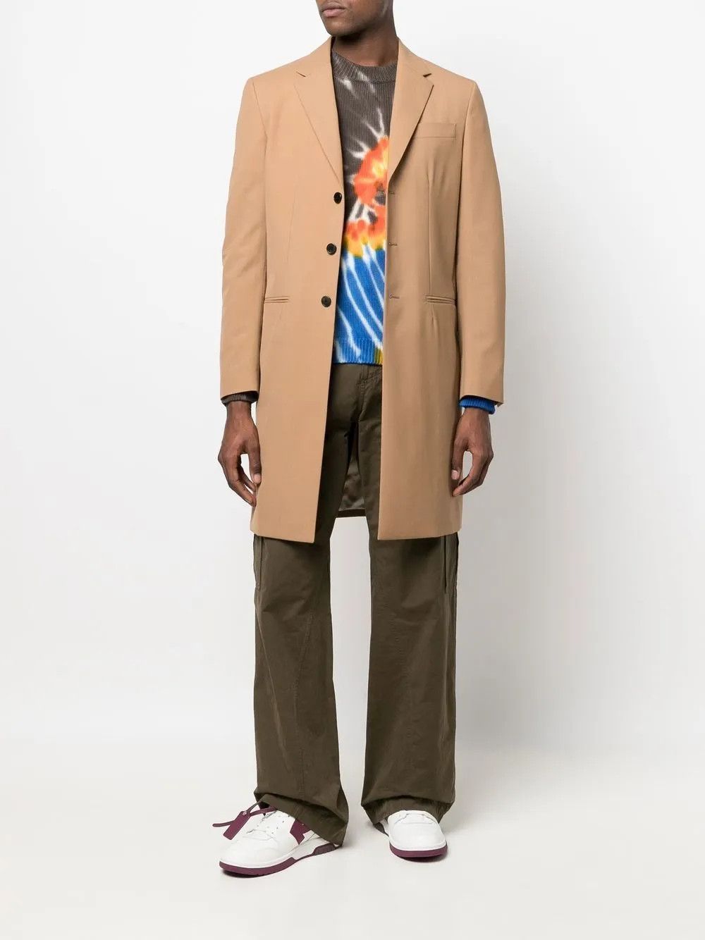 Off-White o1y0225 Coat in Camel Size US S / EU 44-46 / 1 - 5 Thumbnail