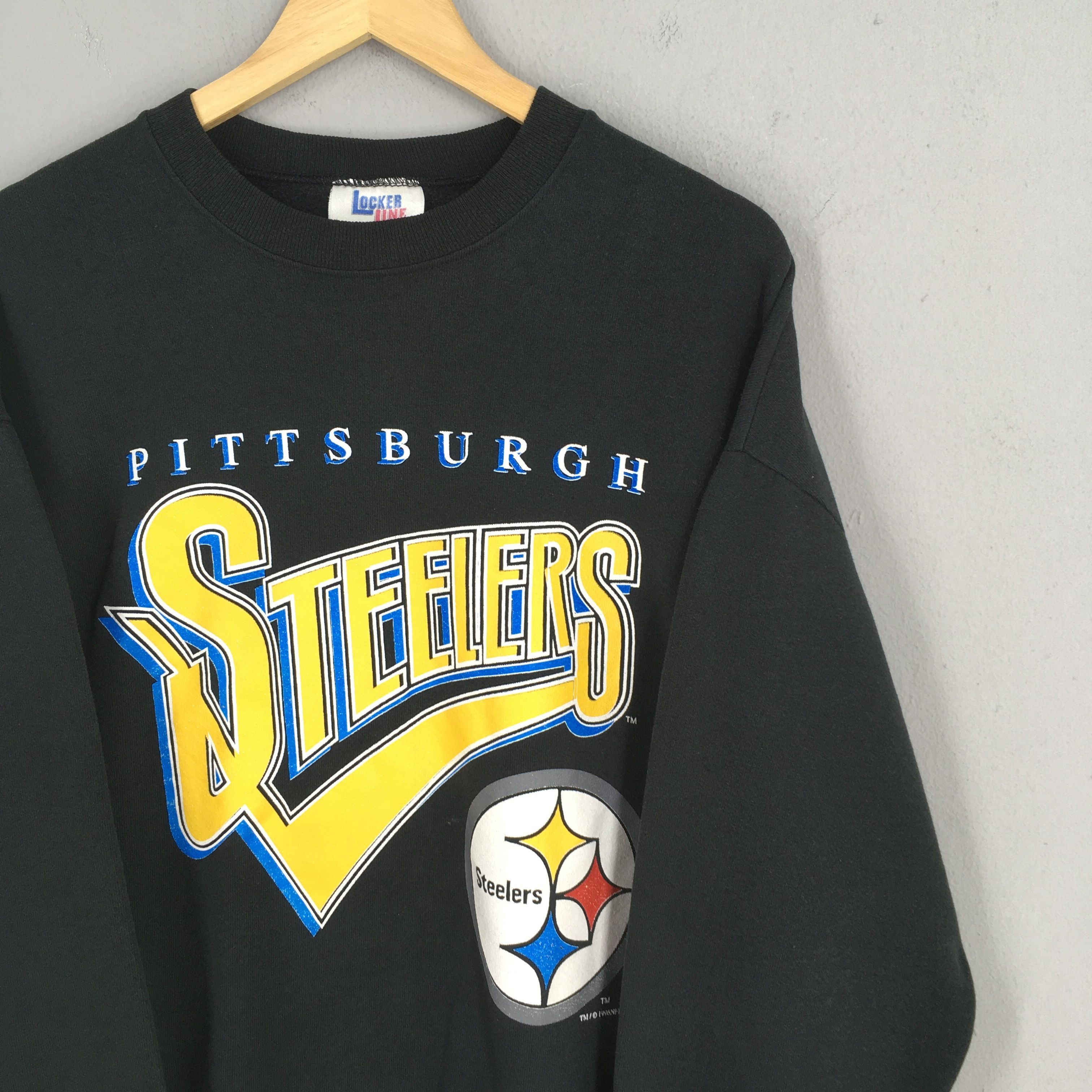 NFL Vintage Pittsburgh Steelers NFL Sweatshirt Large Size US L / EU 52-54 / 3 - 2 Thumbnail