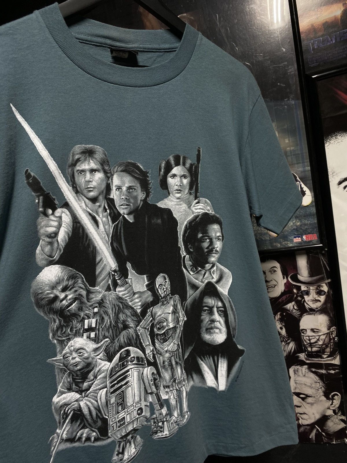 Vintage Vintage 90’s Star Wars Movie Jedi T-Shirt Adult Medium Size US M / EU 48-50 / 2 - 2 Thumbnail