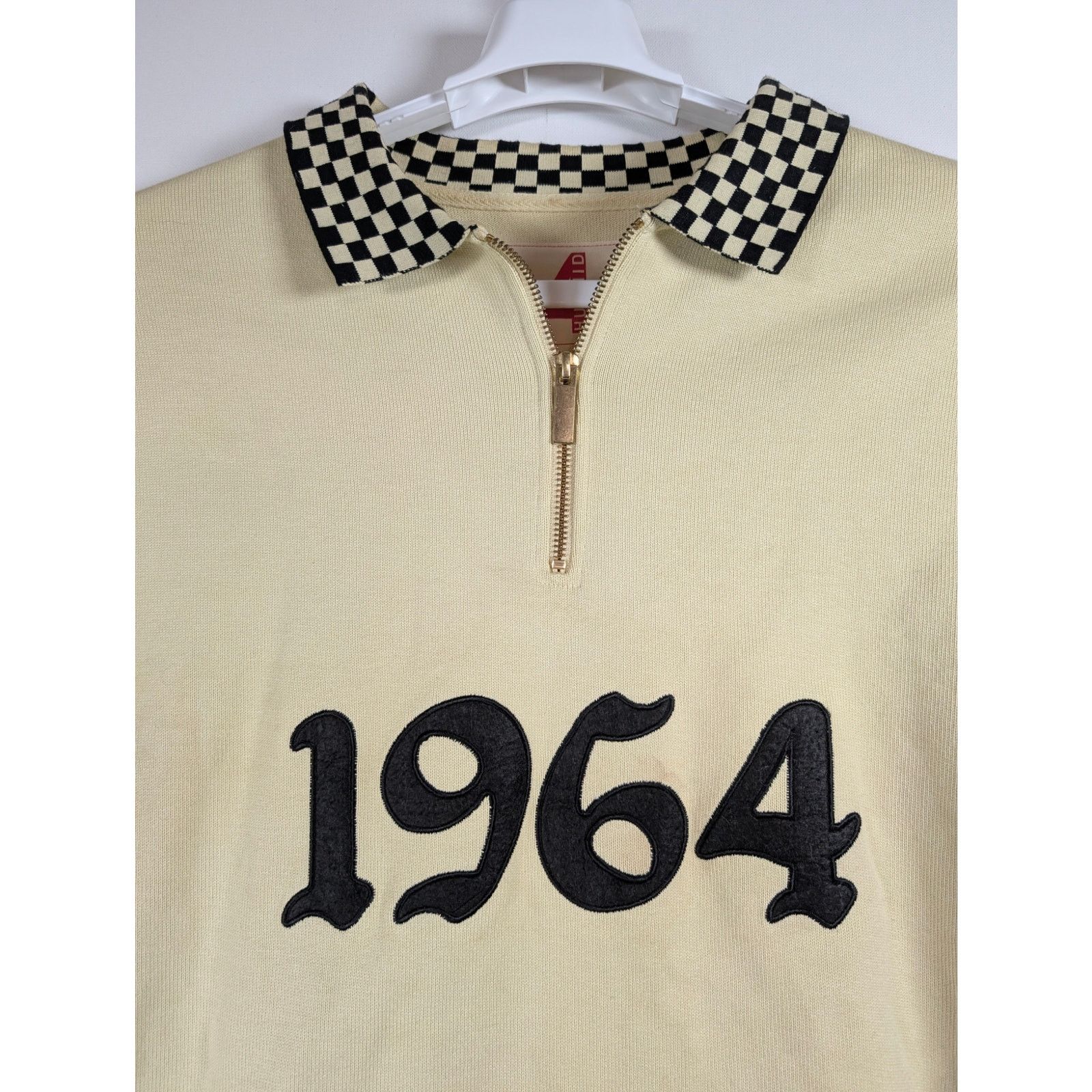 4HUNNID 4hunnid 1964 Impala Long Sleeve Polo Black White Men’s USED Size US XL / EU 56 / 4 - 4 Thumbnail