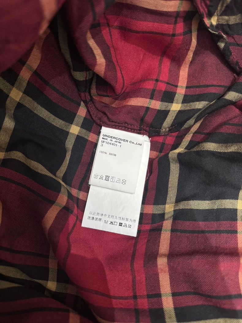 Undercover undercover Classic Black Plaid Shirt 2502-Nextarrow Size US L / EU 52-54 / 3 - 7 Thumbnail