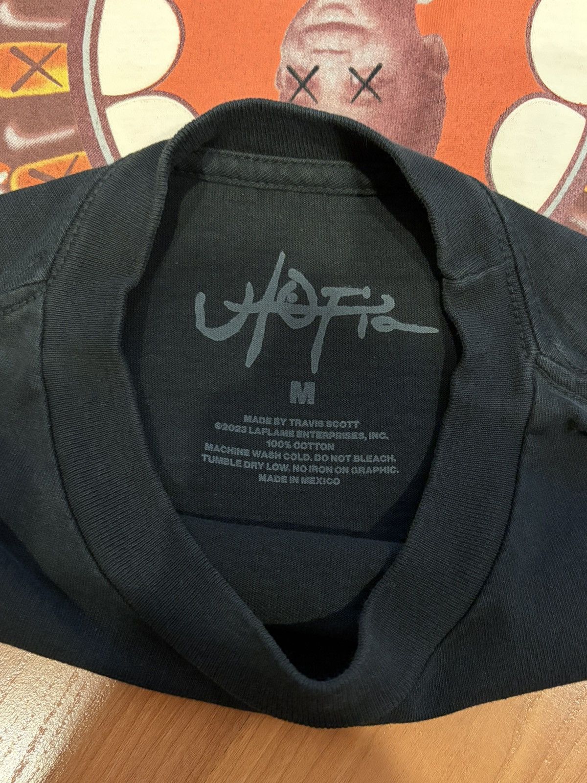 Travis Scott Travis Scott Utopia x Kaws Tee II 'Black' Size US M / EU 48-50 / 2 - 5 Thumbnail